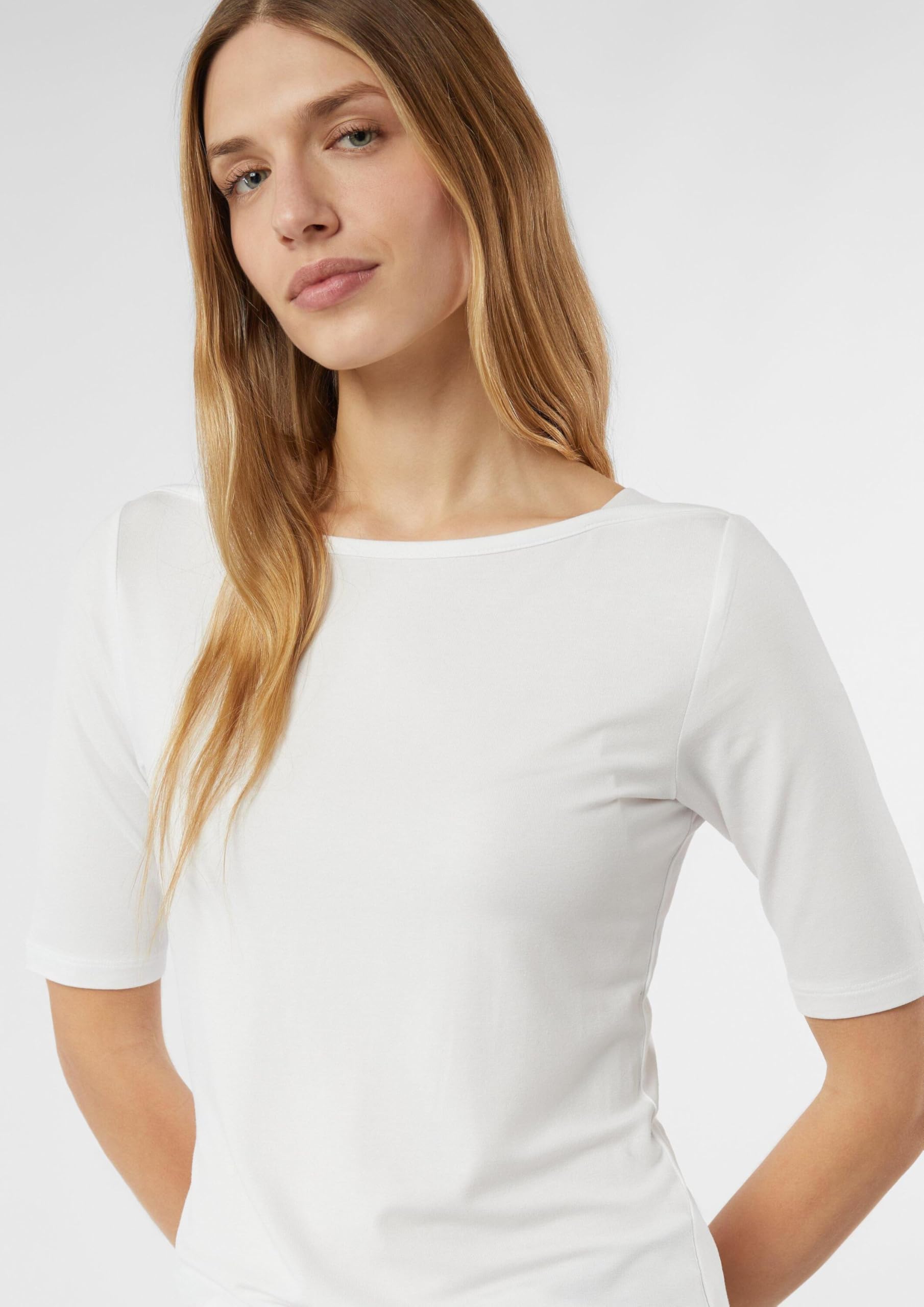 comma-viskosejersey-shirt-3-4-arm-wei-gr-36 image 5