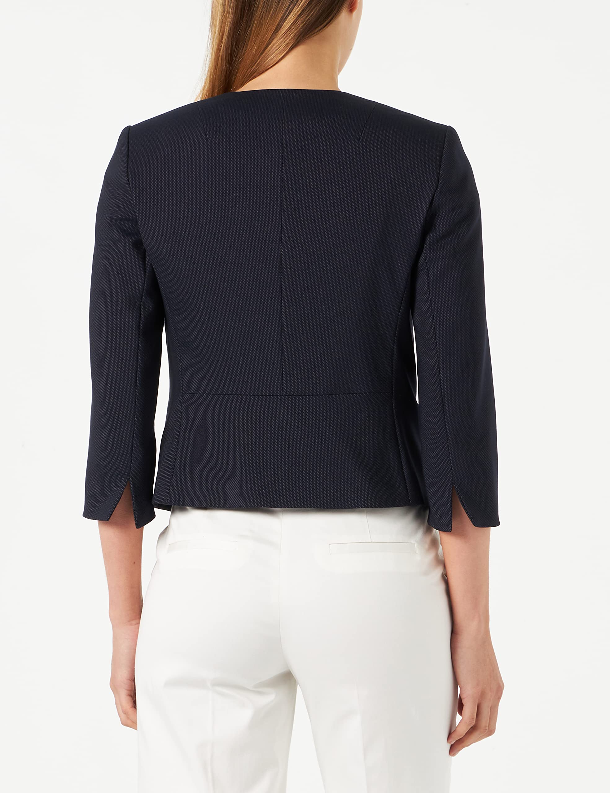 comma-blazer-damen-blau-gr-e-38 image 3