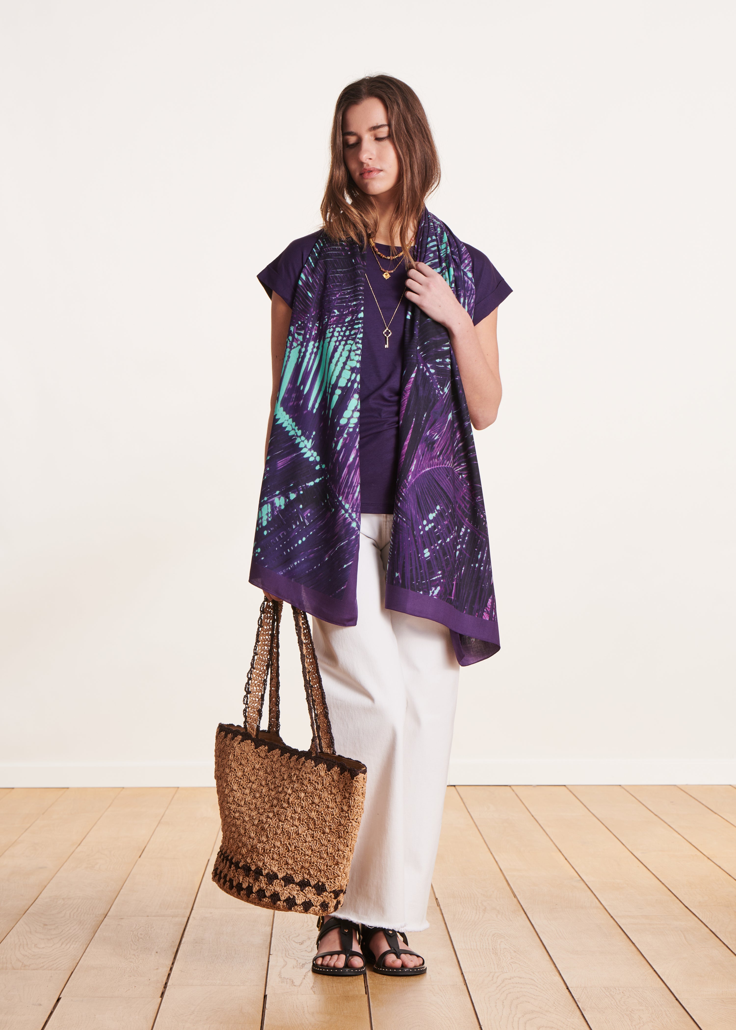 la-f-e-marabout-e-dorsaf-tuch-violett-print image 3
