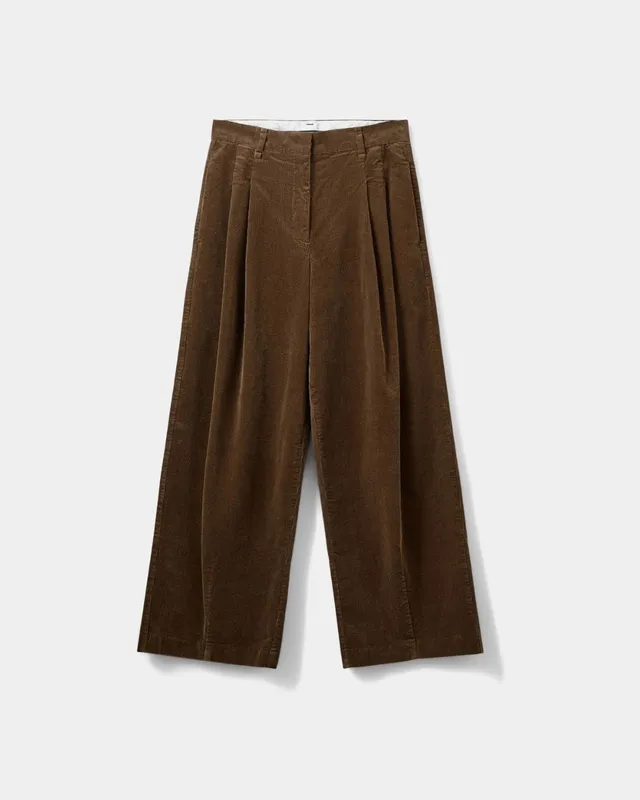sofie-schnoor-corliesw-cordhose-damen-braun-wide-leg image 1