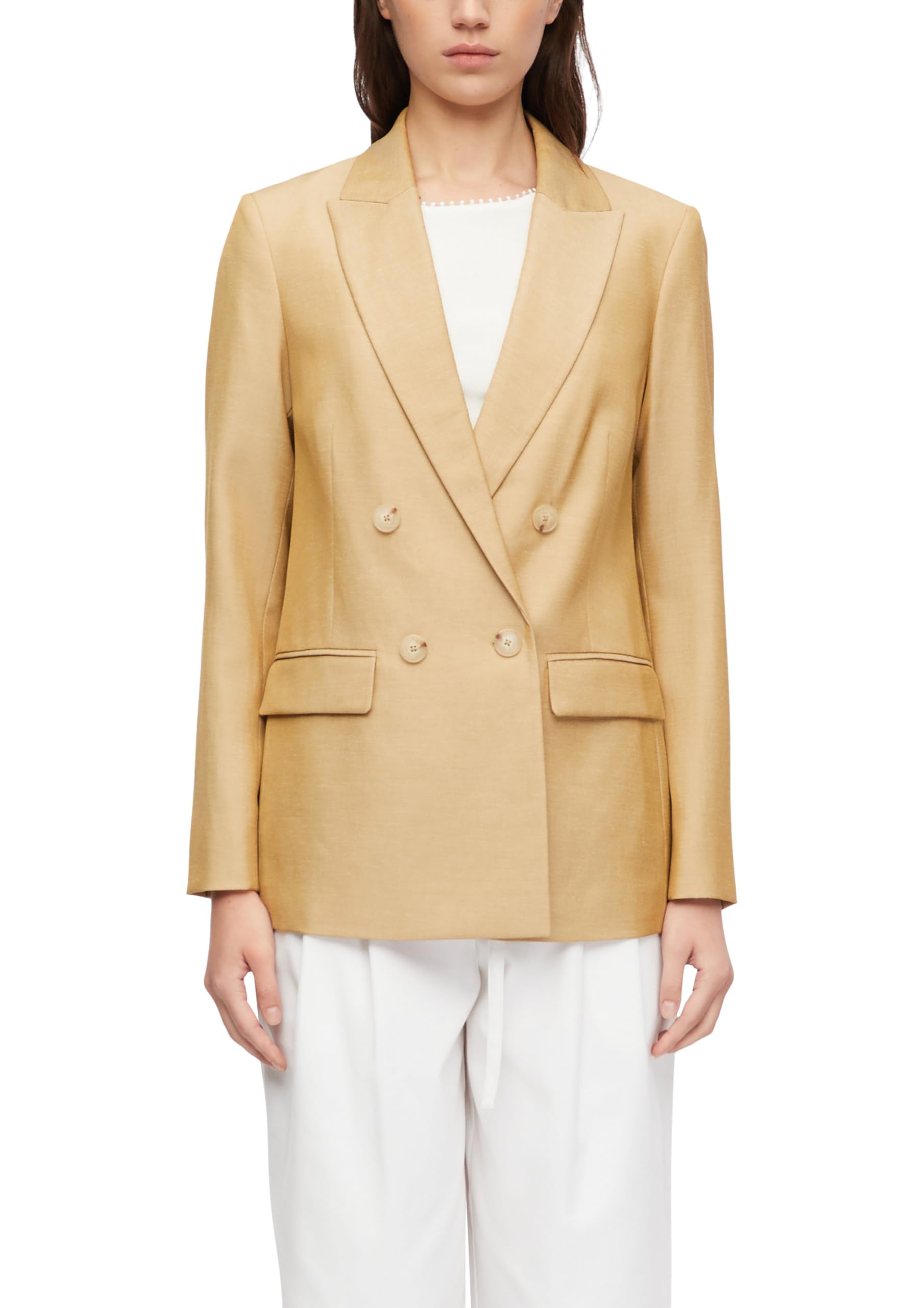 comma-blazer-leinenmix-regular-fit-doppelreihig-gr-34 image 1