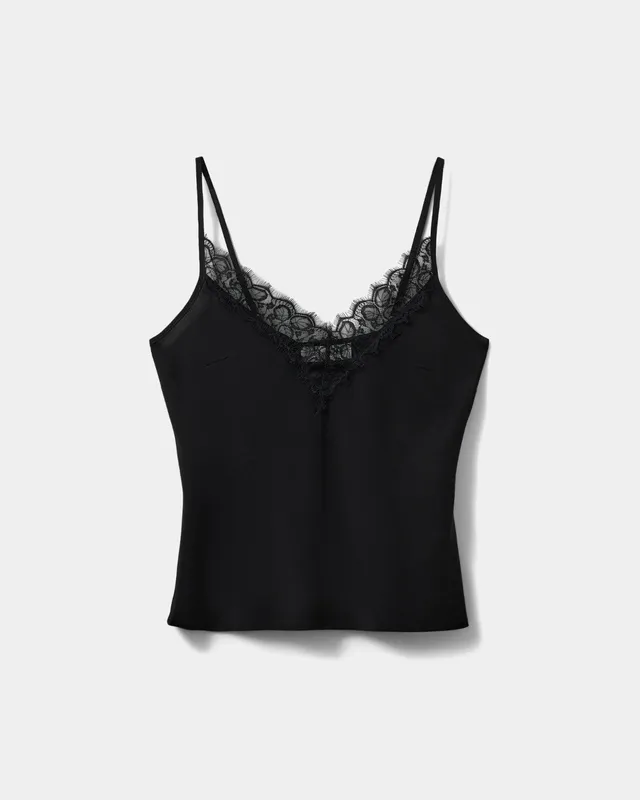 sofie-schnoor-women-aggiesw-top-schwarz-seide-spitze image 1