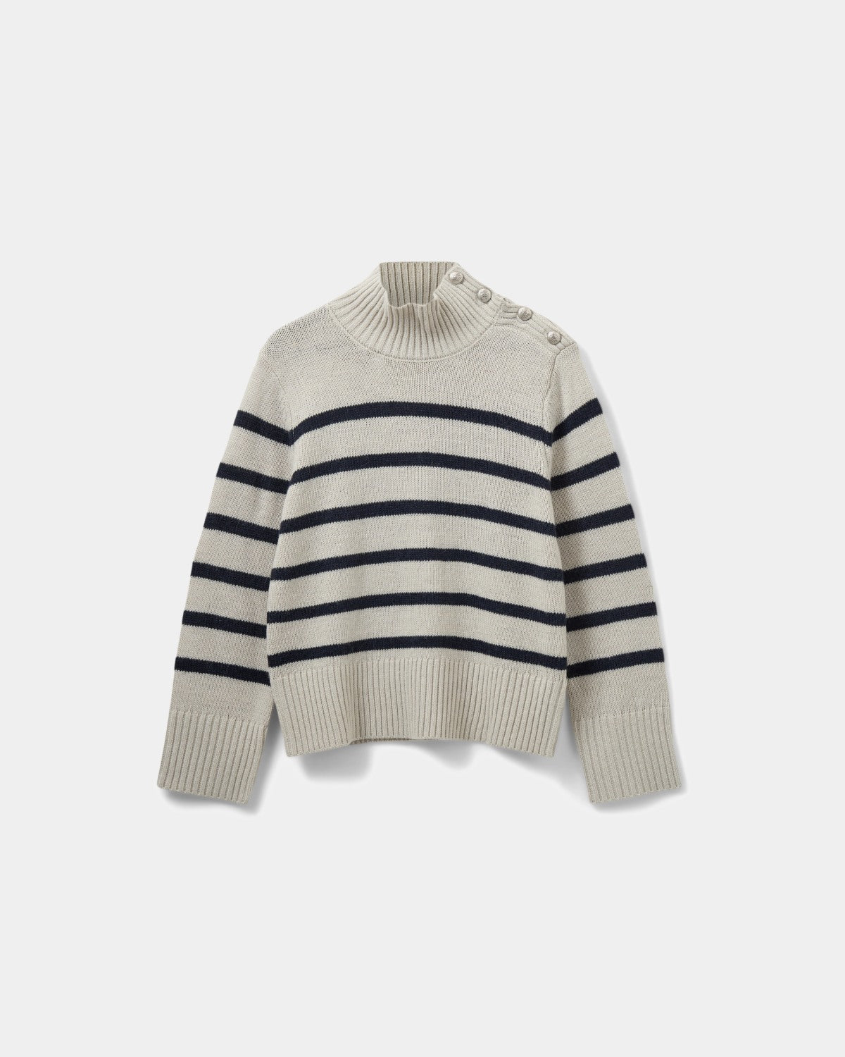 sofie-schnoor-women-margaretsw-pullover-grau-gestreift image 1