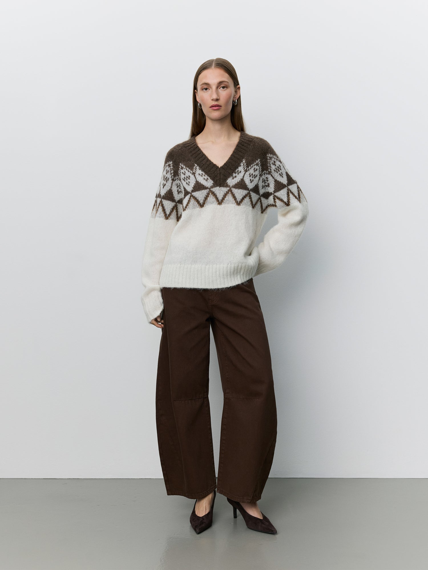 sofie-schnoor-women-allegrasw-pullover-off-white-braun-wolle image 2