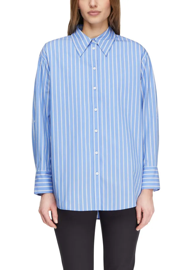 comma-oversize-bluse-popeline-gr-44-wei-bluse image 1
