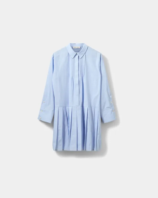 sofie-schnoor-women-penelopasw-hemdkleid-hellblau-baumwolle image 1