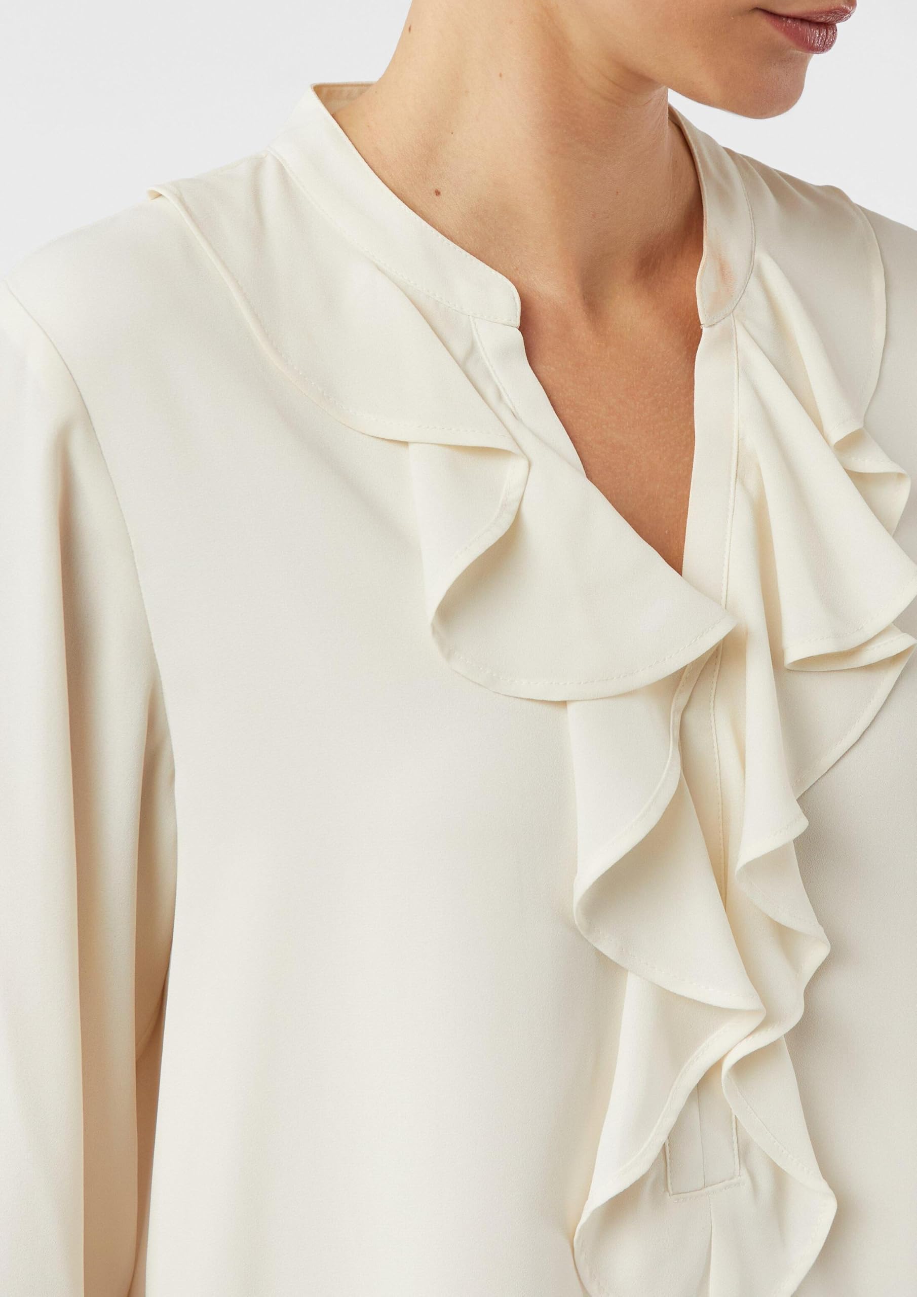 comma-2175657-bluse-mit-volant-langarm-gr-44 image 5