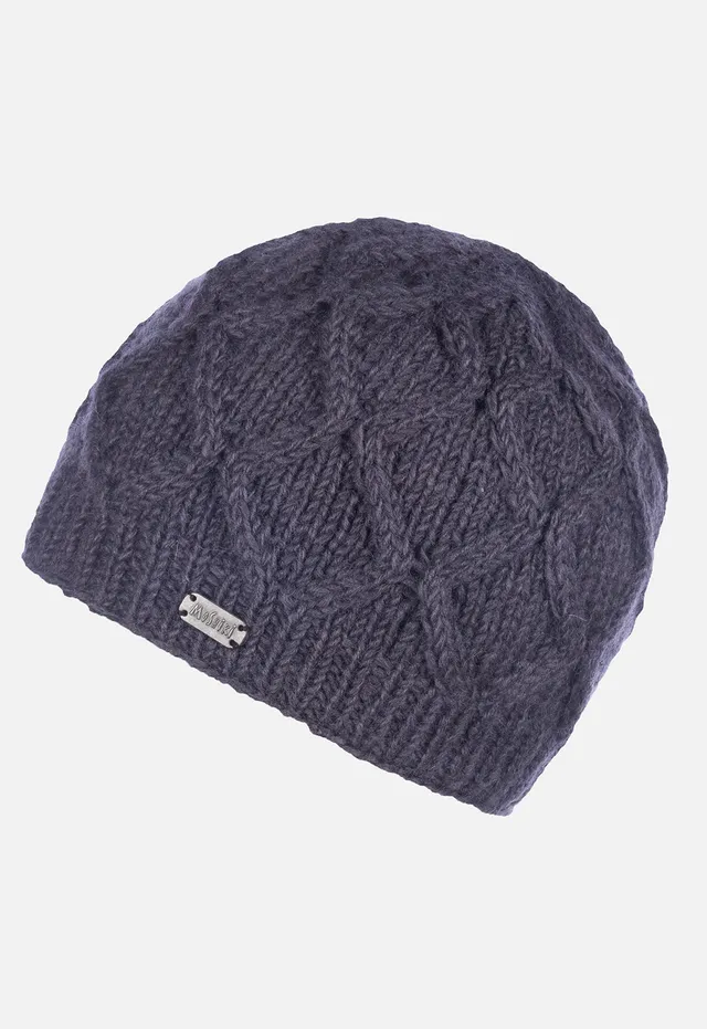 moshiki-candy-utam-strickbeanie-wolle-graublau image 1
