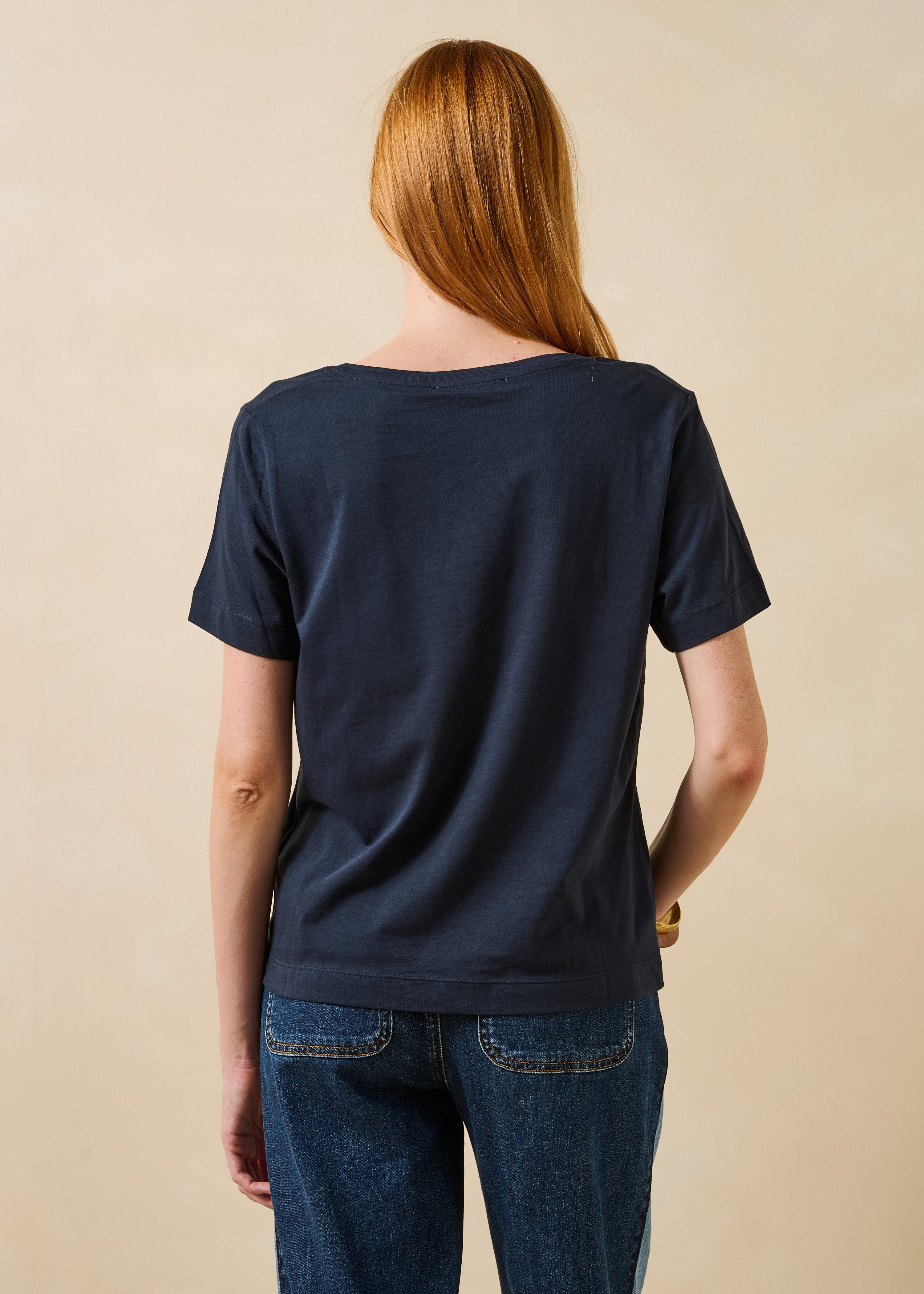 la-f-e-marabout-e-t-shirt-oversize-marine-bio-stormy image 3