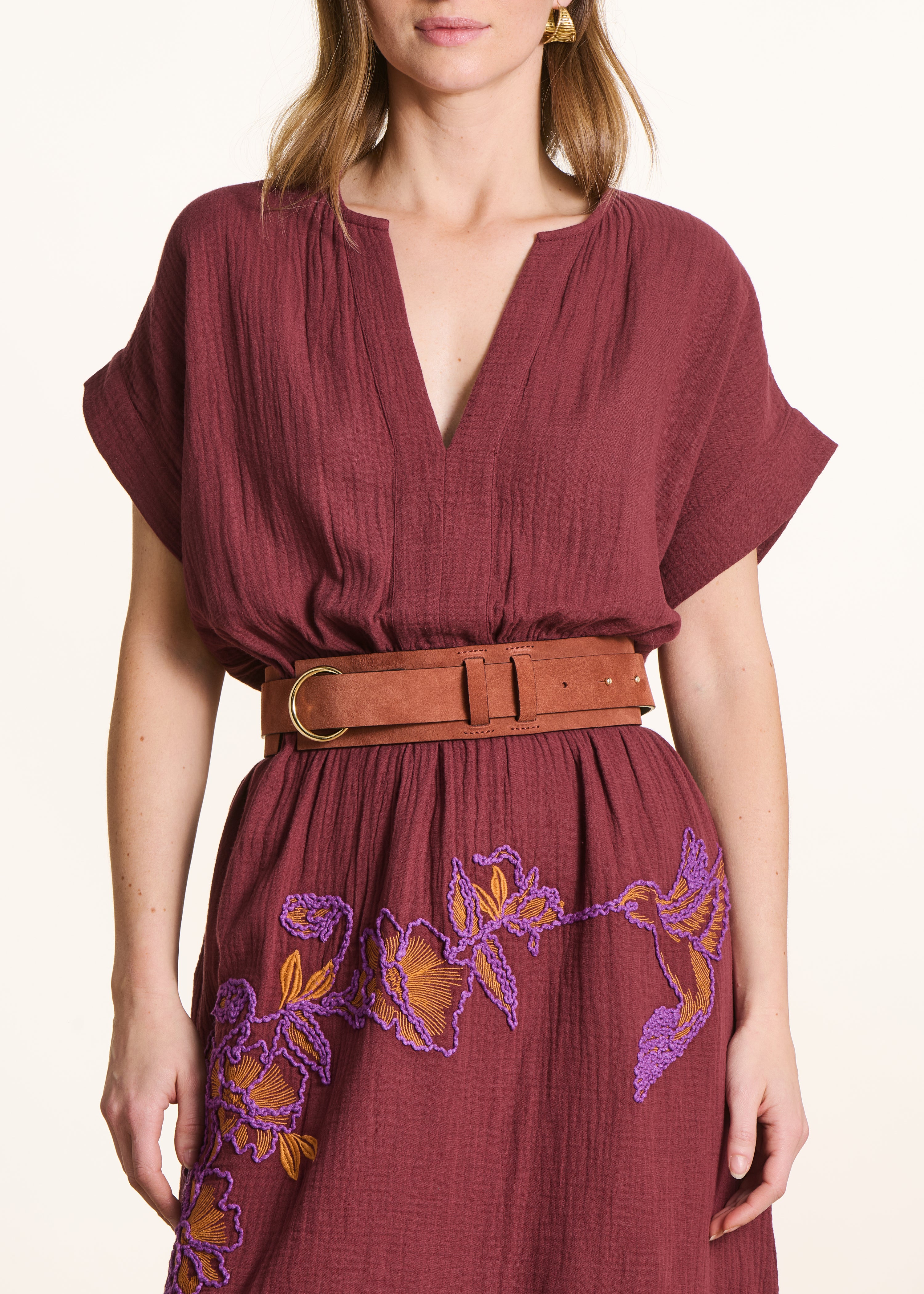 la-f-e-marabout-e-felicie-g-rtel-braun-leder-breit image 2