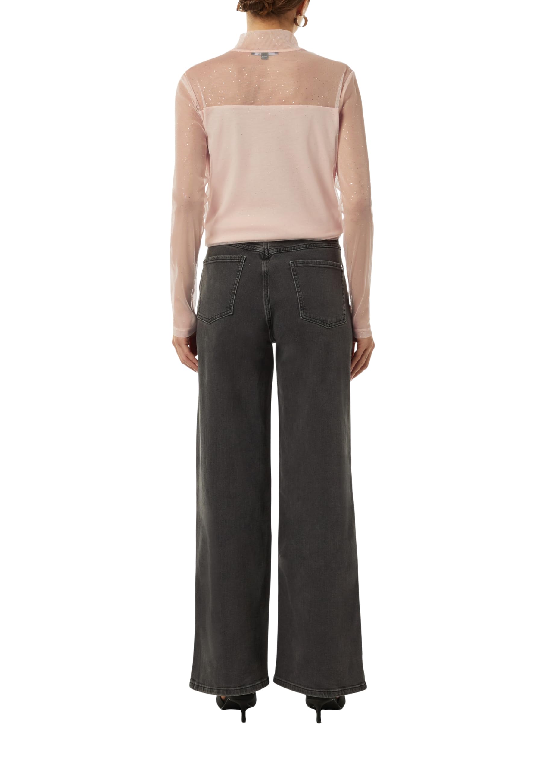 comma-mesh-longsleeve-glitzer-details-langarm image 4