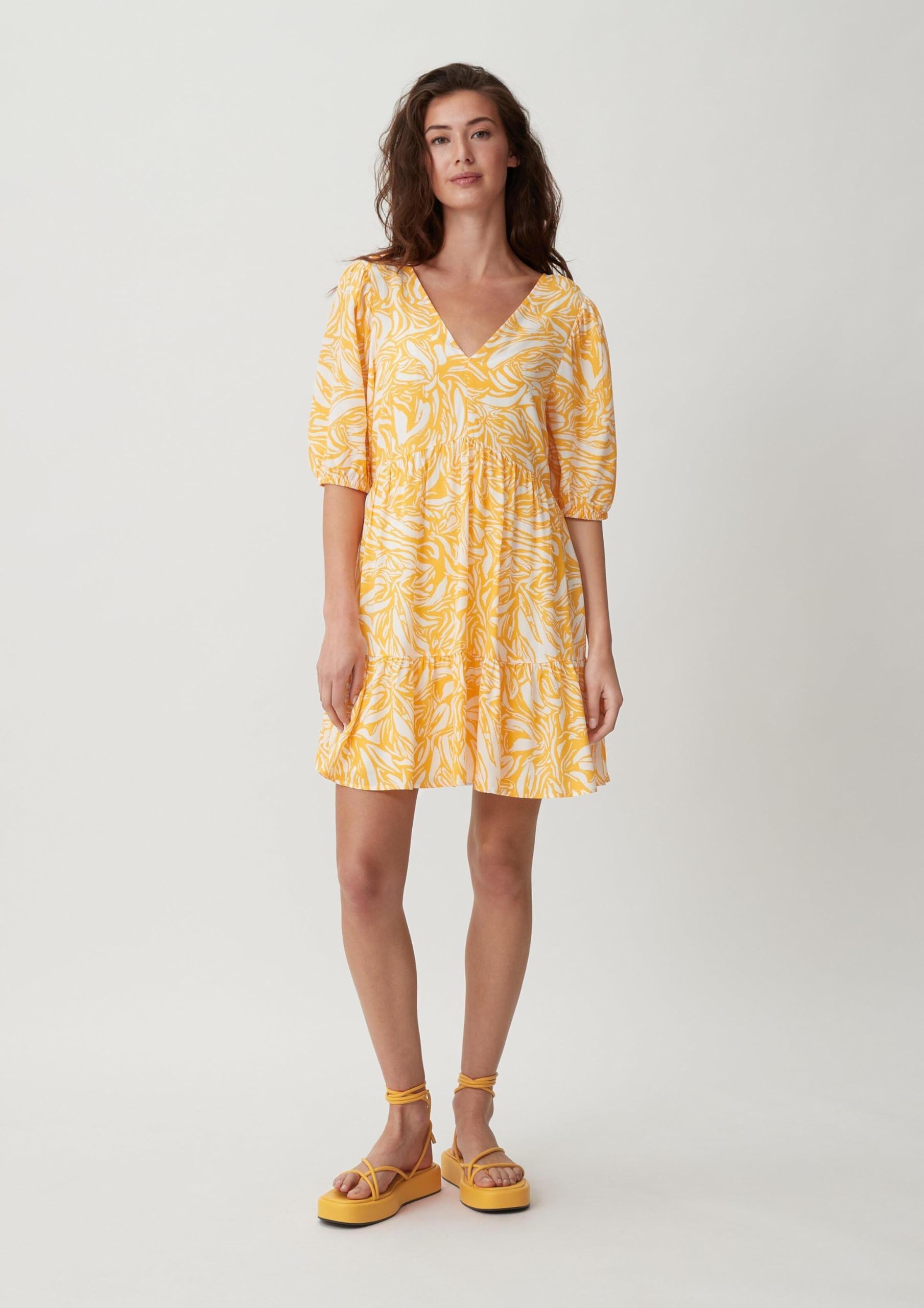 comma-stufenkleid-cr-pe-minikleid-gr-36-v-ausschnitt image 6