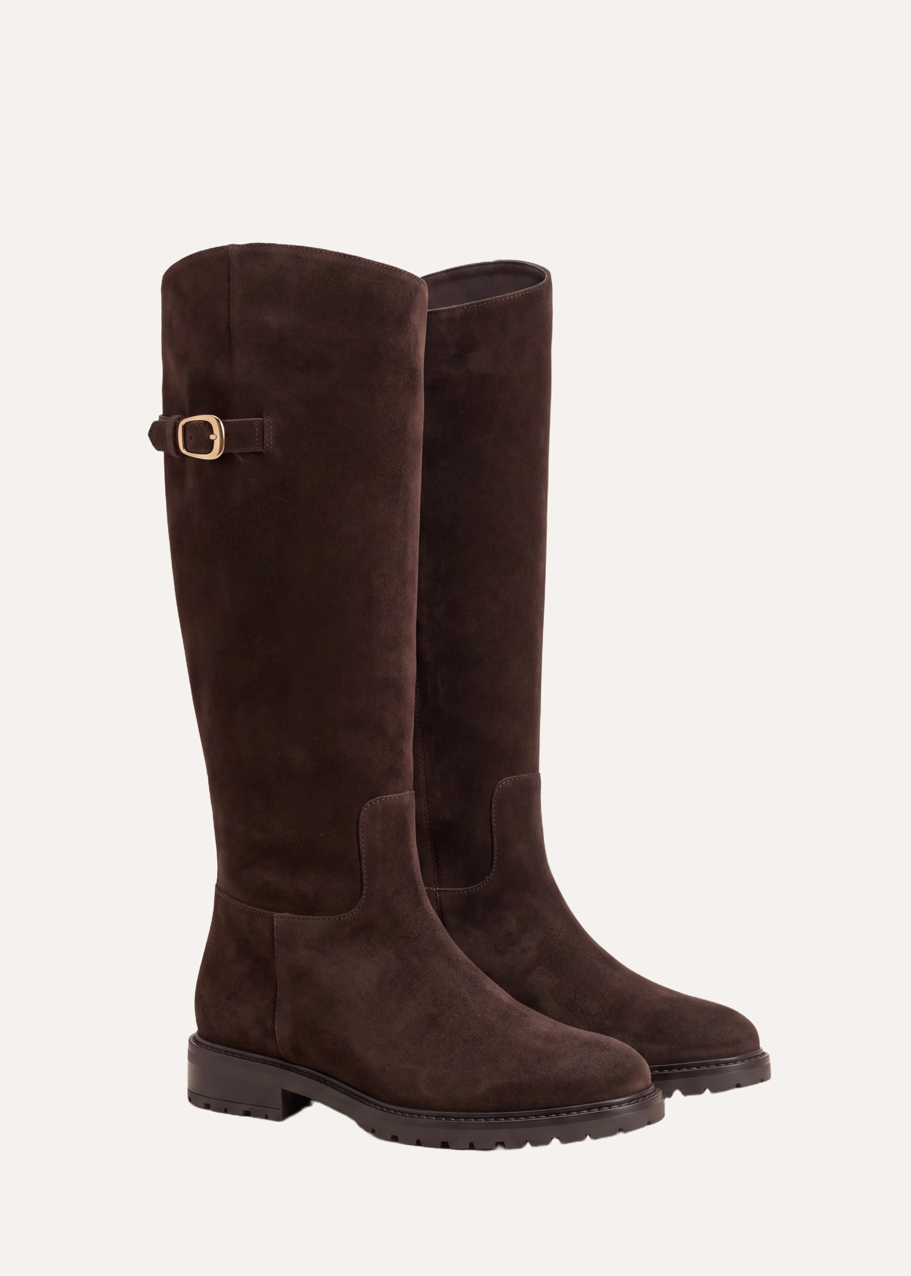 la-f-e-marabout-e-grimer-stiefel-braun-wildleder-reiterstil image 5
