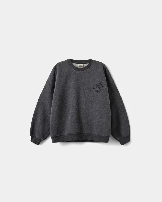 sofie-schnoor-young-elinsy-moomin-sweatshirt-grau image 1