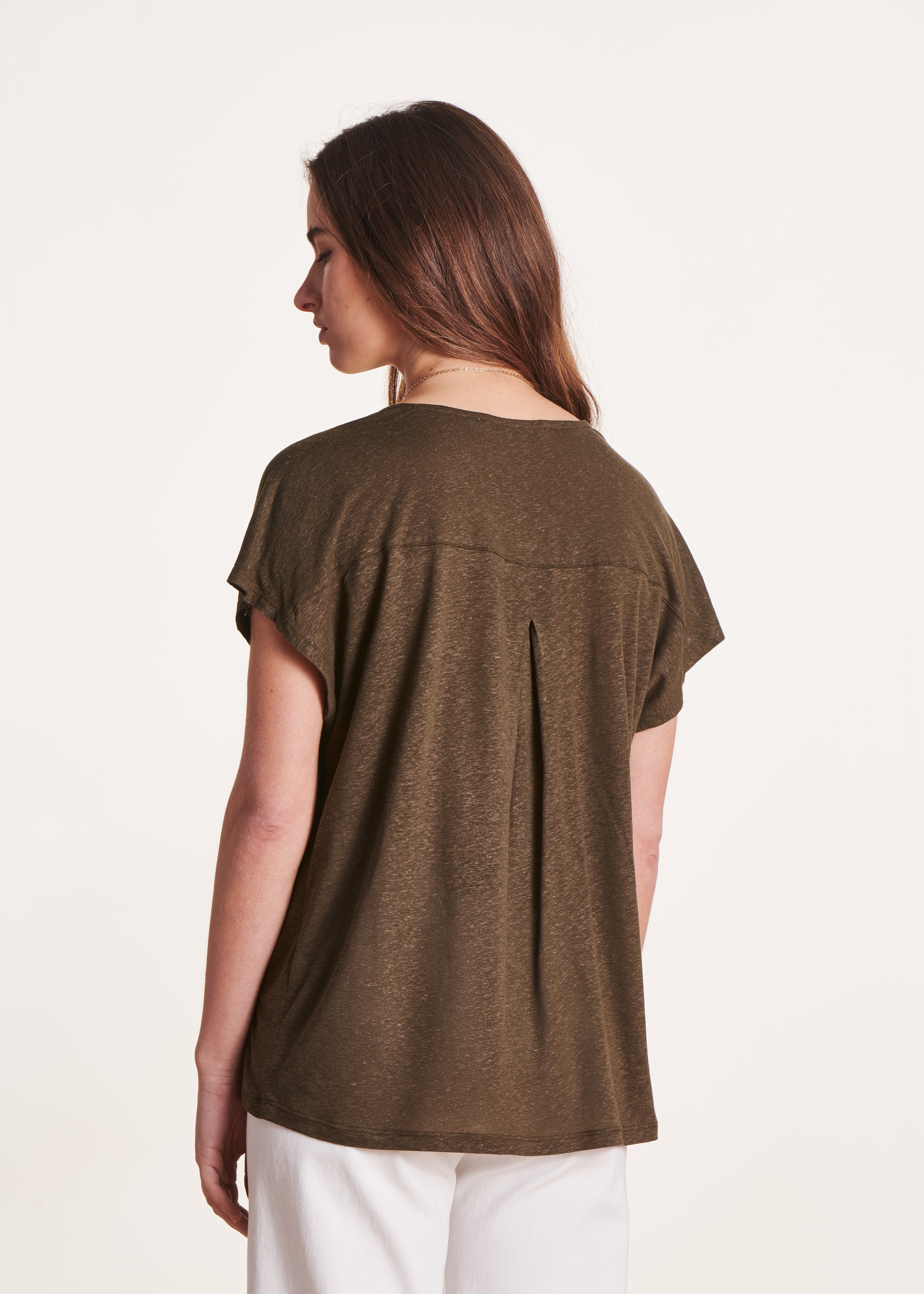 la-f-e-marabout-e-t-shirt-oversize-braun-v-lyocell-leinen image 3