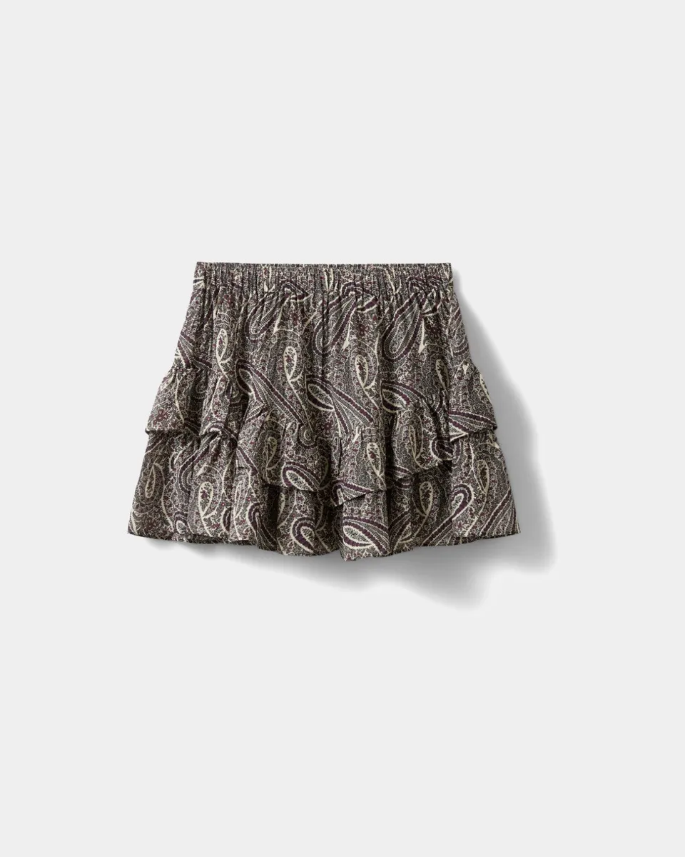 sofie-schnoor-women-liviasw-printed-mini-rock-bordeaux image 1