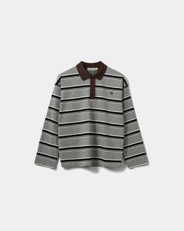 sofie-schnoor-women-priasw-polo-grau-gestreift-cotton image 1