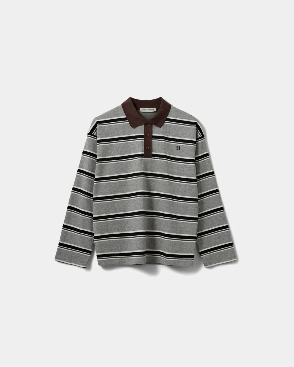 sofie-schnoor-women-priasw-polo-grau-gestreift-cotton image 1