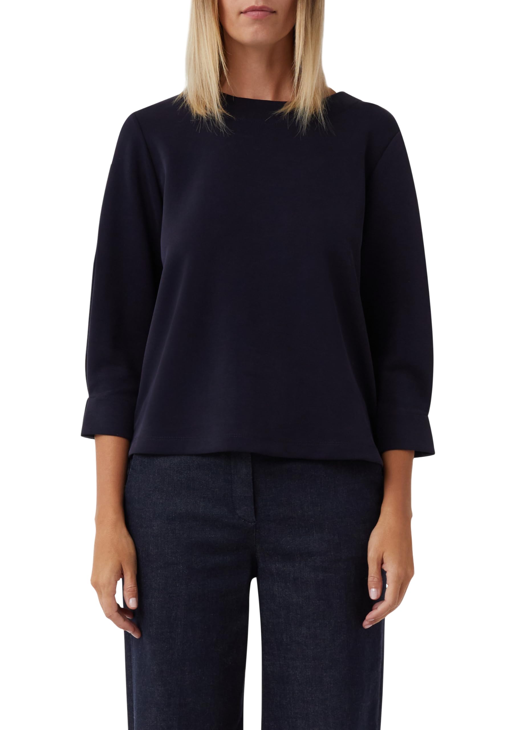 comma-sweatshirt-mit-3-4-rmeln-pullover-gr-42-weich image 8