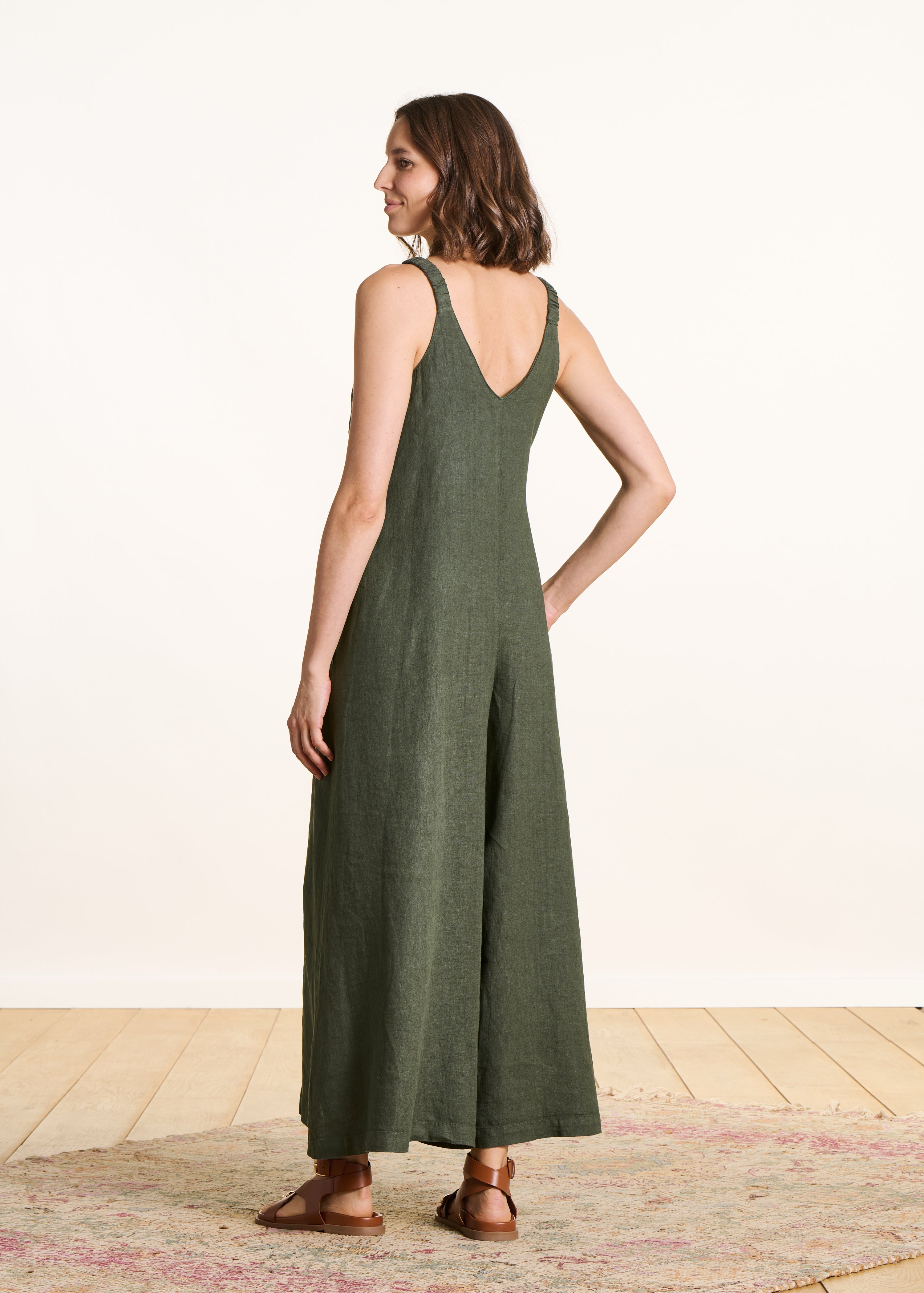 la-f-e-marabout-e-fareli-overall-khaki-leinen image 3