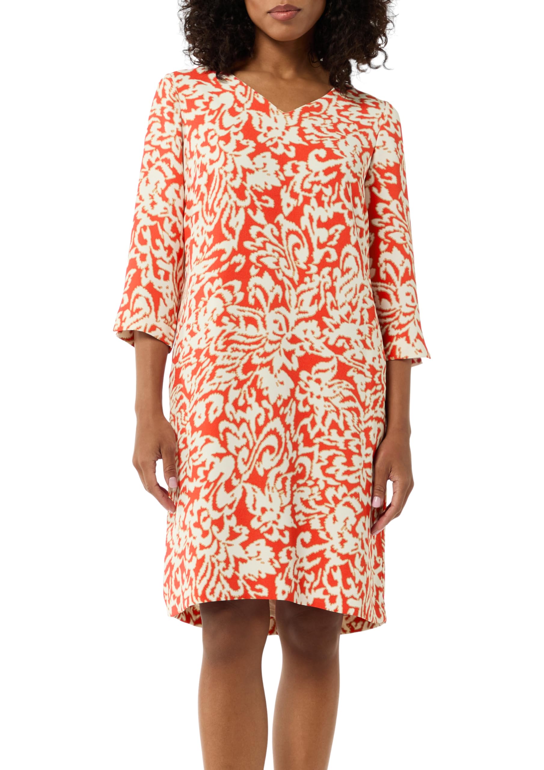 comma-cr-pe-kleid-damen-gr-40-koralle-allover image 7