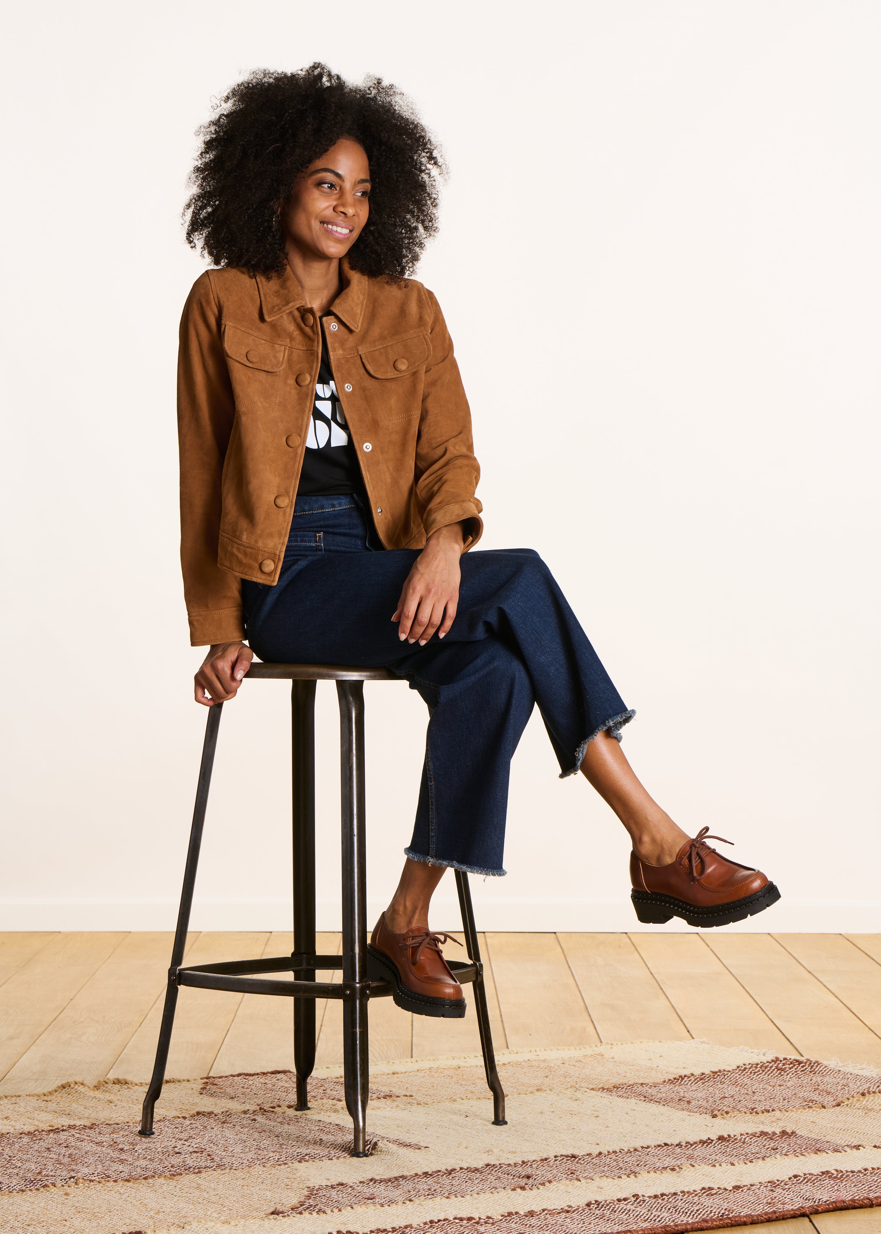la-f-e-marabout-e-pagil-blouson-camel-lammvelours image 2