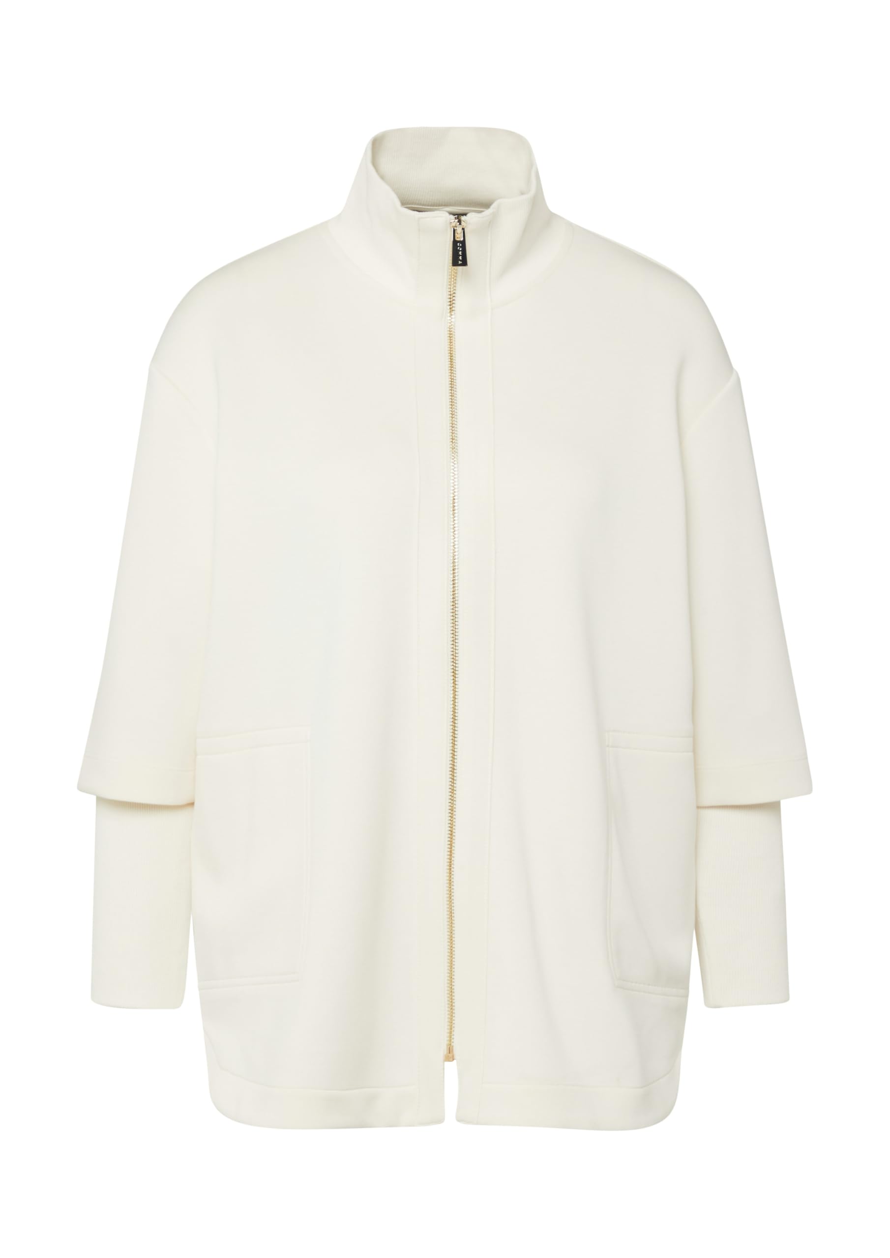 comma-sweatjacke-gr-42-jersey-rippdetails-damen image 3