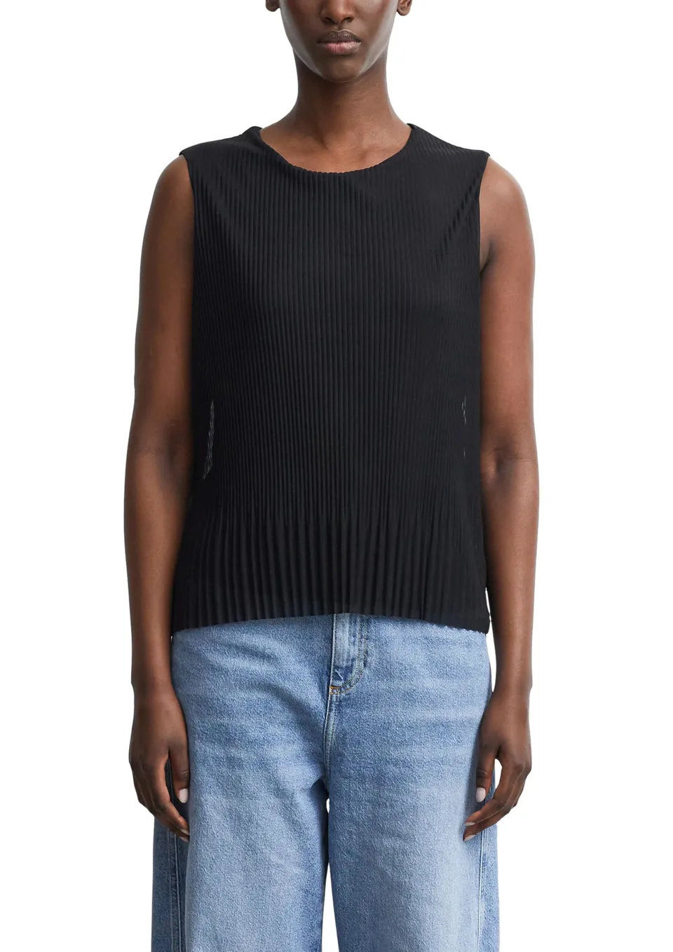 comma-tops-a-shape-t-shirt-gr-34-plissee-rmellos image 1