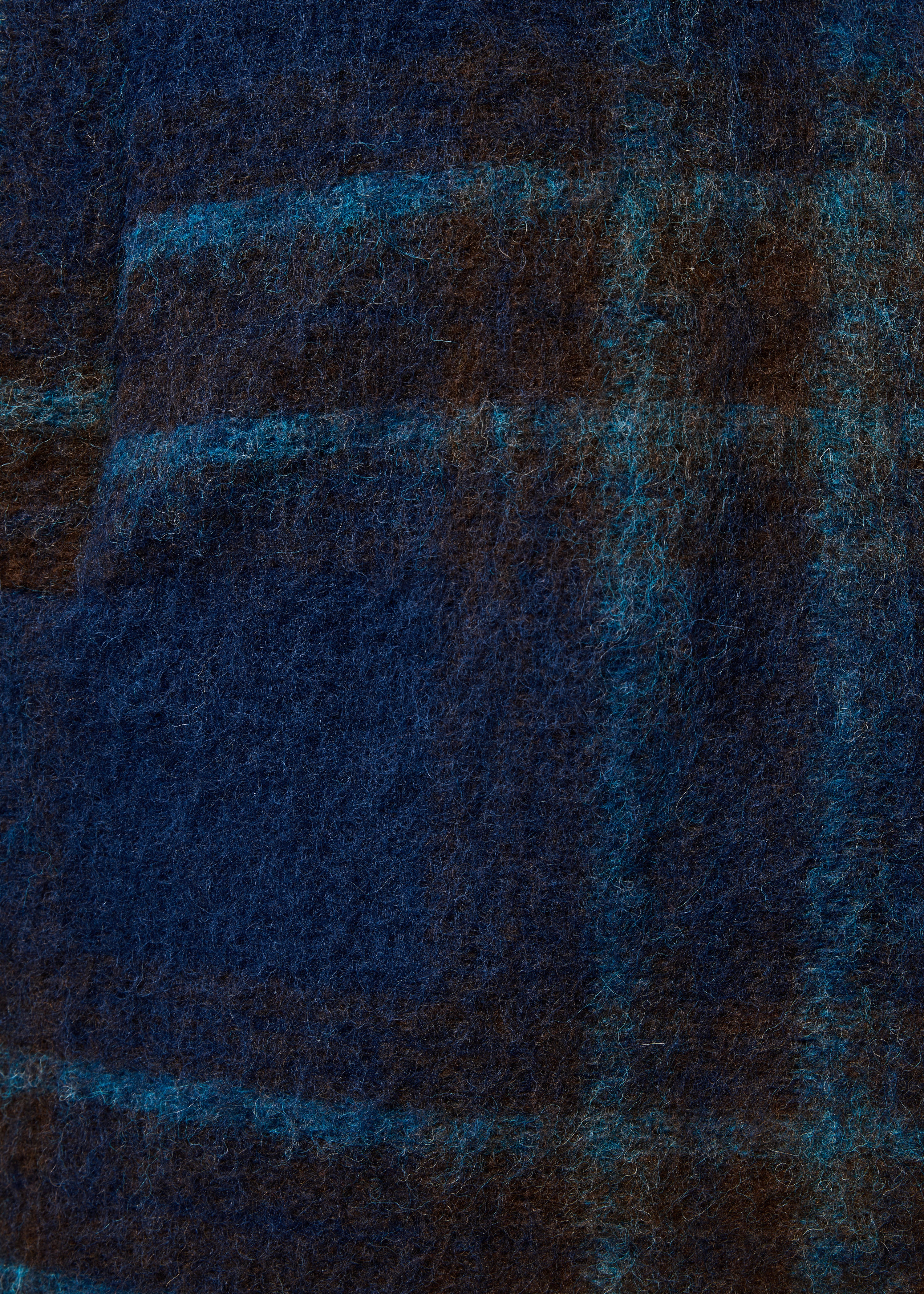 la-f-e-marabout-e-gobogan-mantel-blau-karo-wolle-3-4 image 4