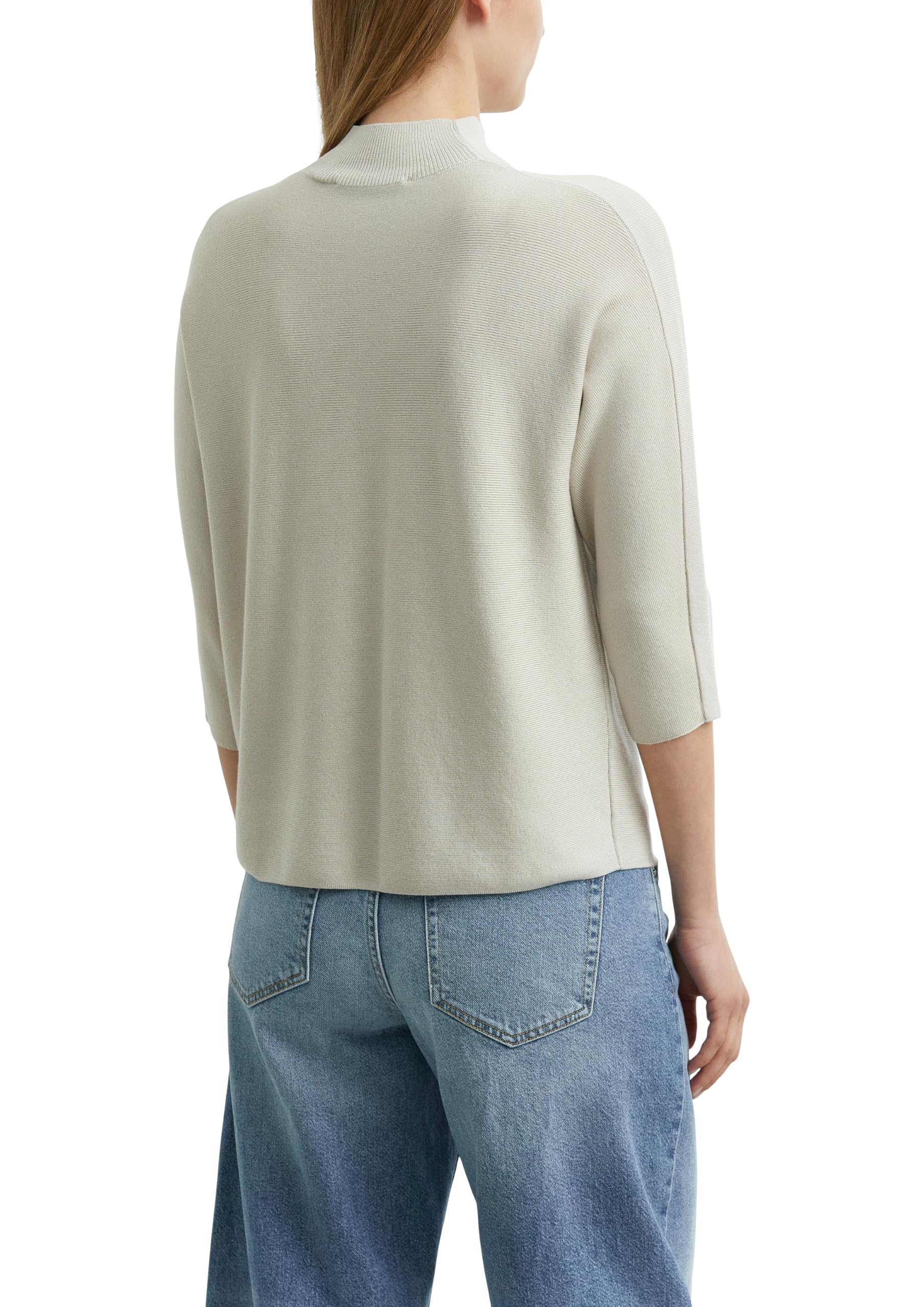 comma-knitwear-strickpullover-feinstrick-beige-3-4-arm image 2