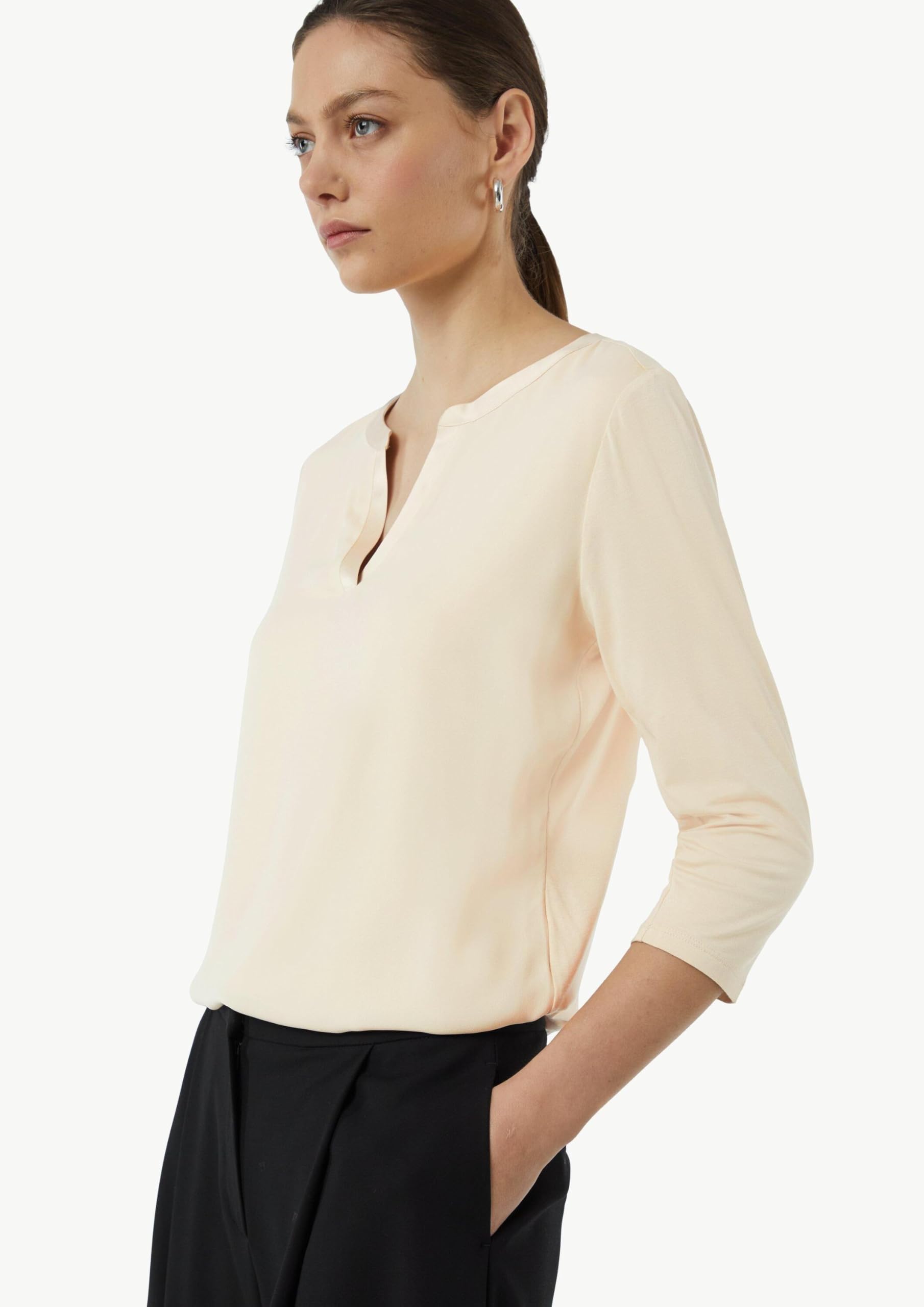 comma-2151665-t-shirt-braun-gr-42-tunika-ausschnitt image 4