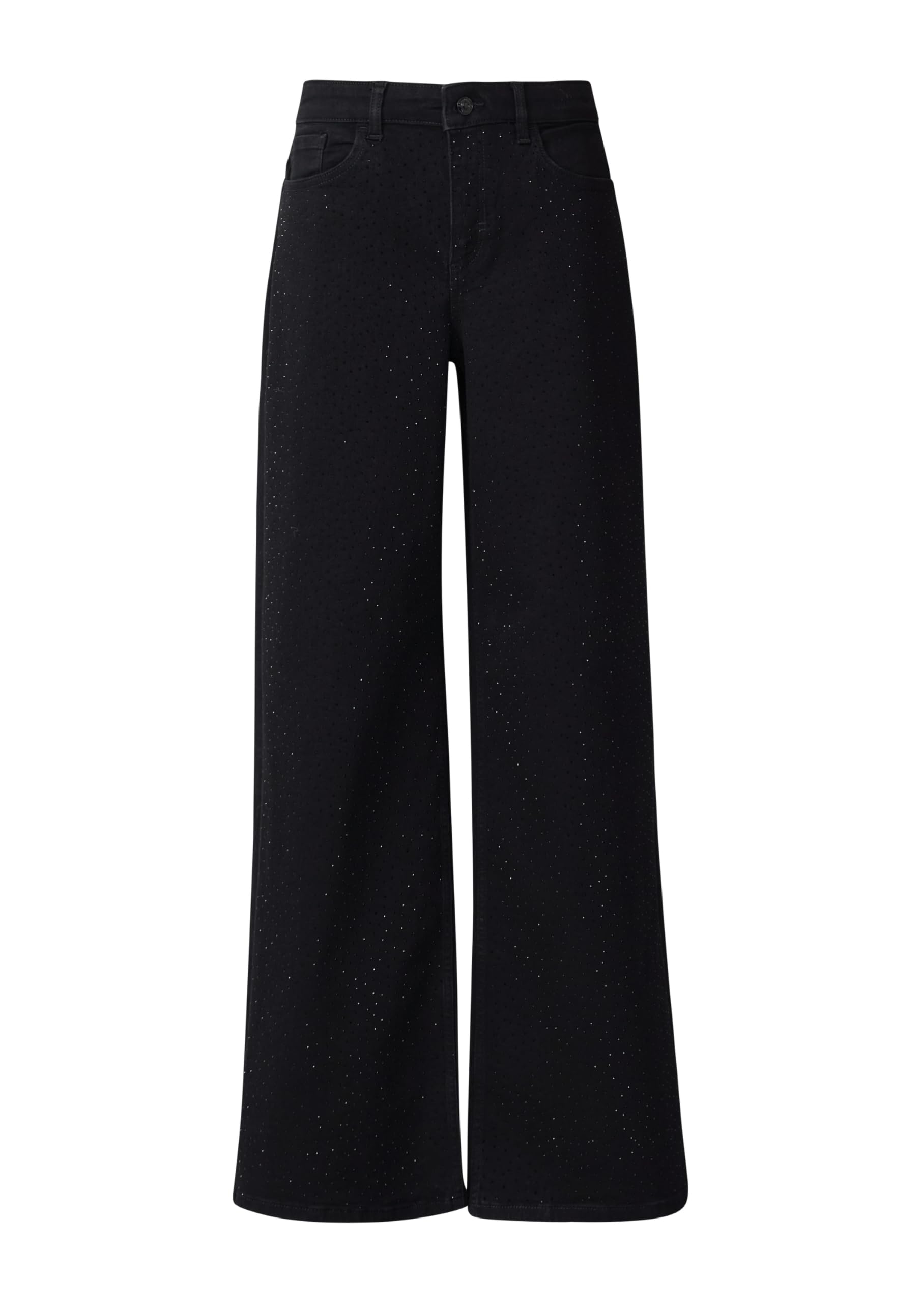 comma-jeans-2175749-schwarz-flared-40w-32l image 3