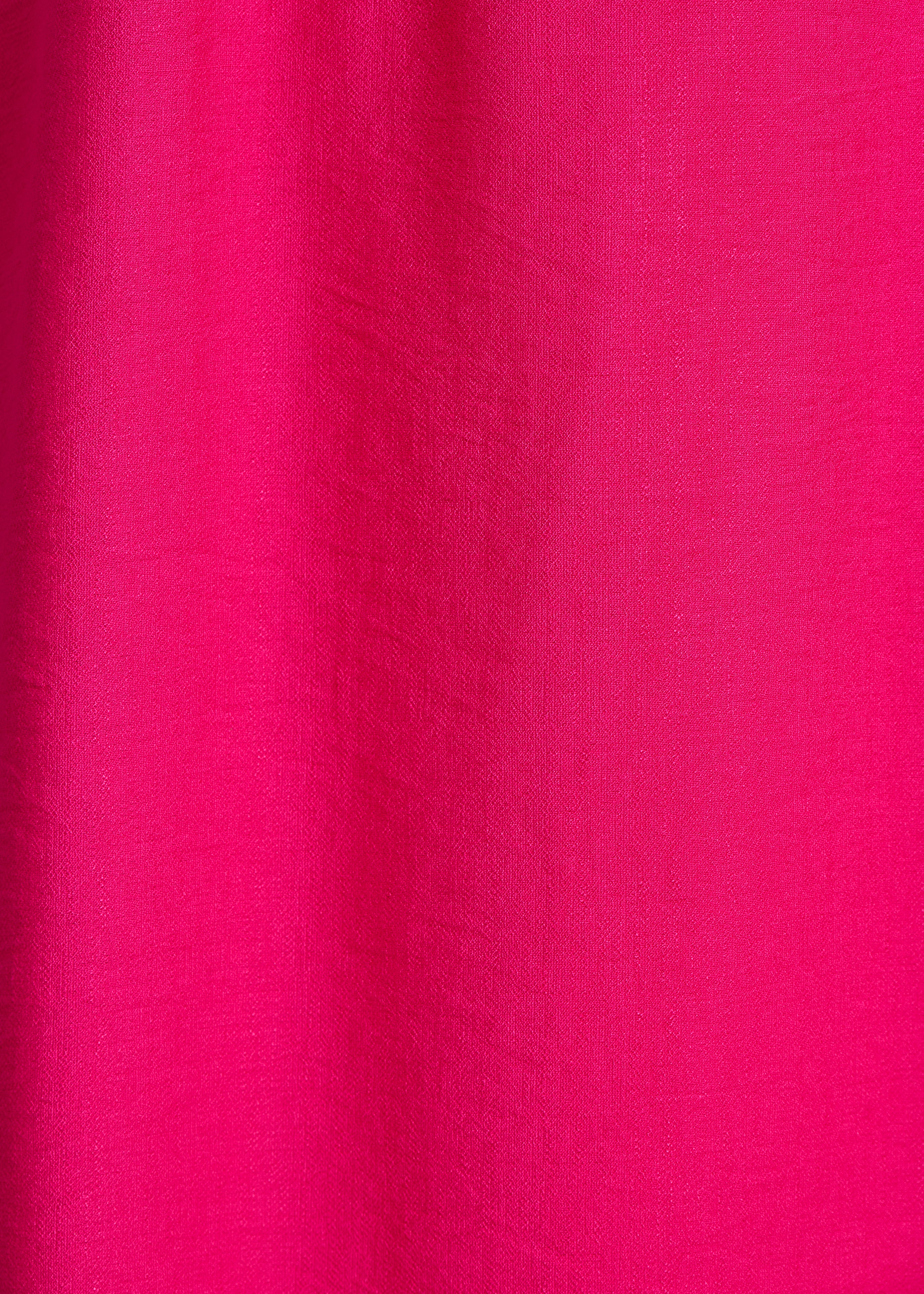 la-f-e-marabout-e-fresa-langes-kleid-pink-wickelausschnitt image 3