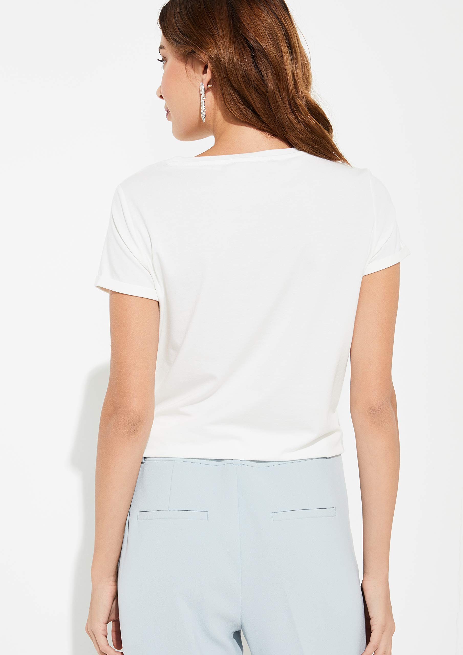 comma-tops-t-shirt-kurzarm-frontprint-gr-38 image 5