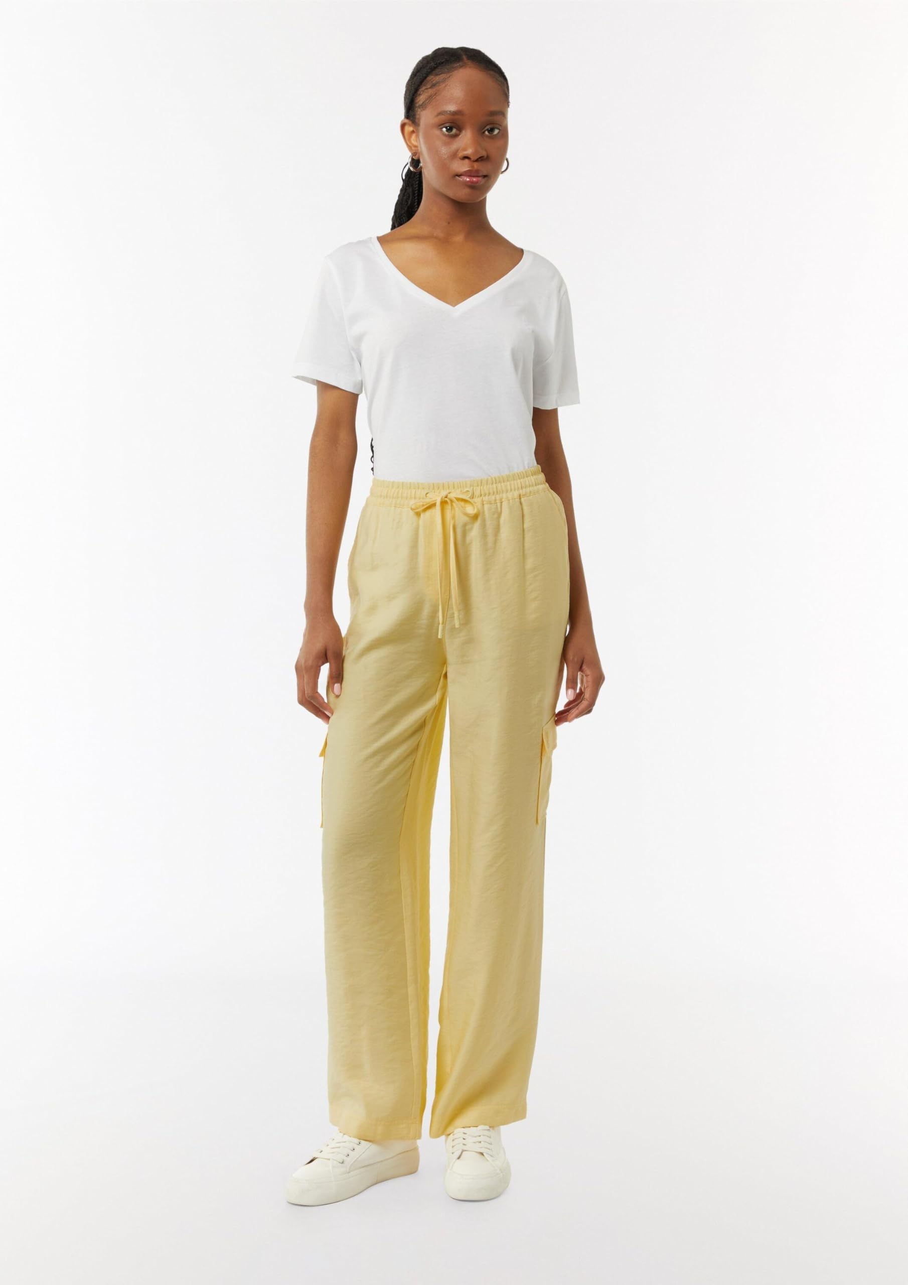 comma-trousers-wide-leg-hose-mit-cargotaschen-gr-e-44 image 6