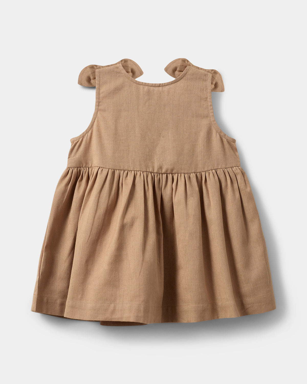 sofie-schnoor-baby-gladysb-dress-kleid-braun-schleife image 1