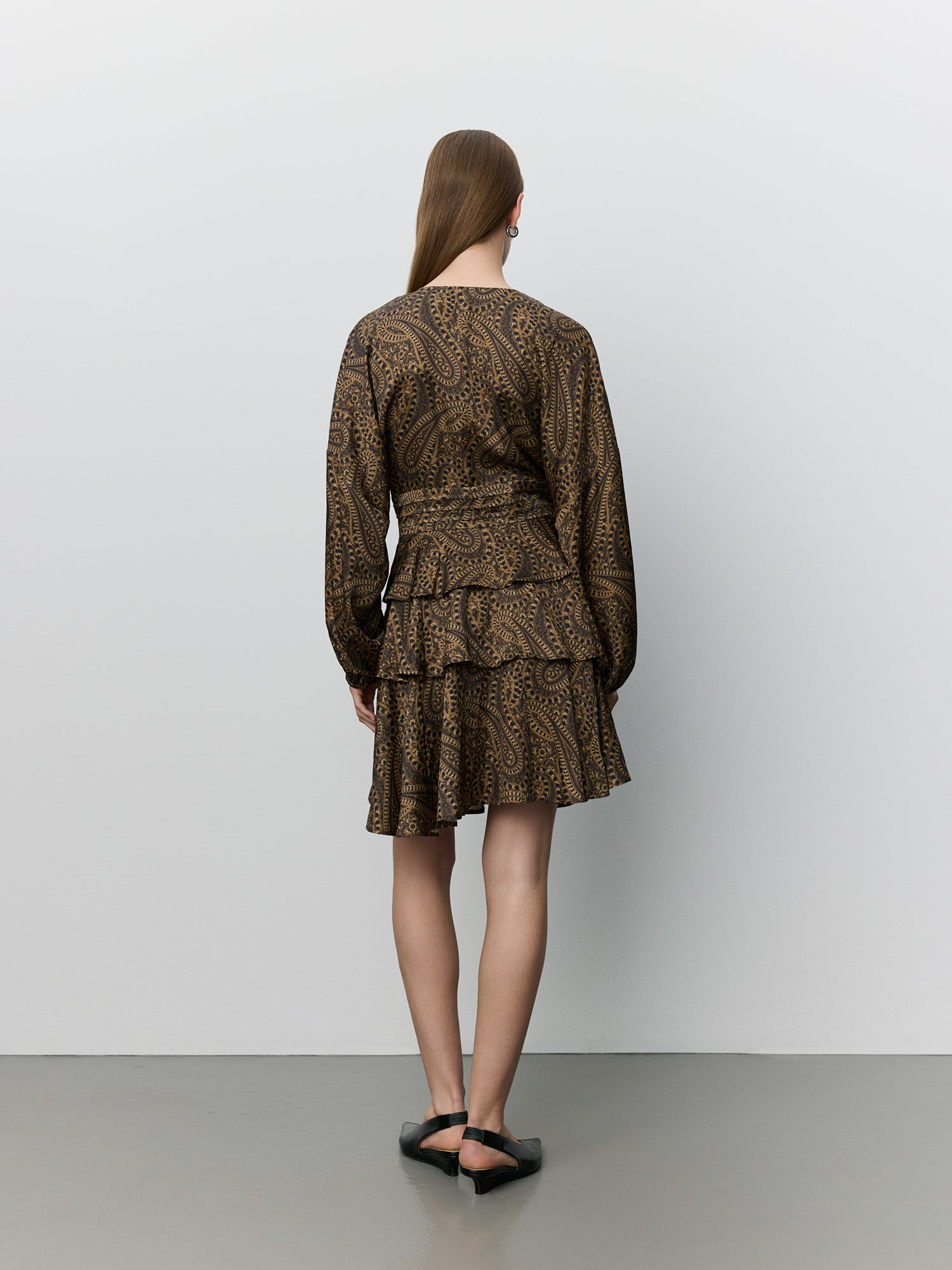 sofie-schnoor-women-jovanasw-mini-dress-middle-brown-kleid-viskose image 4