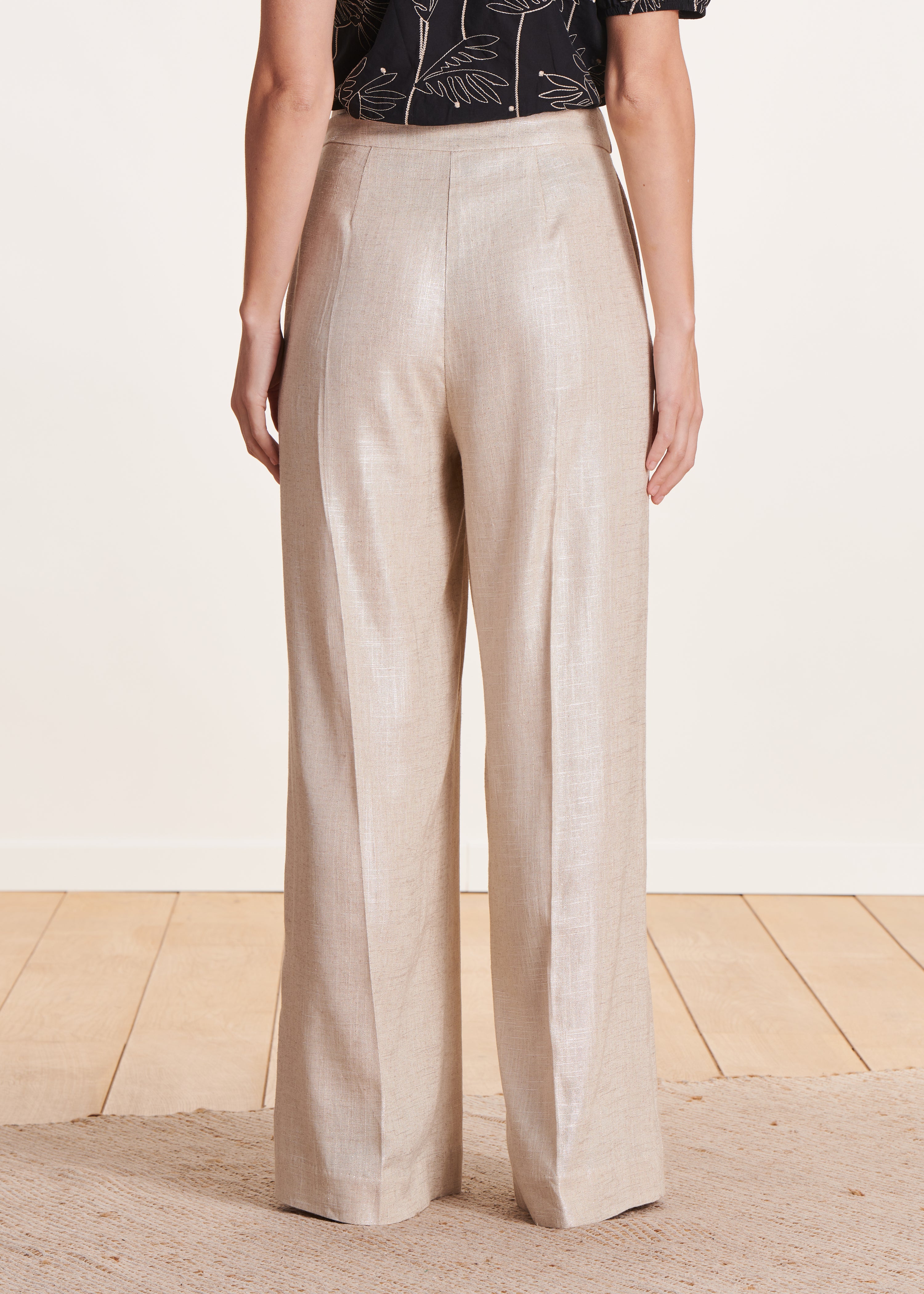 la-f-e-marabout-e-derick-hose-beige-leinen-gl-nzend-high-waist image 3