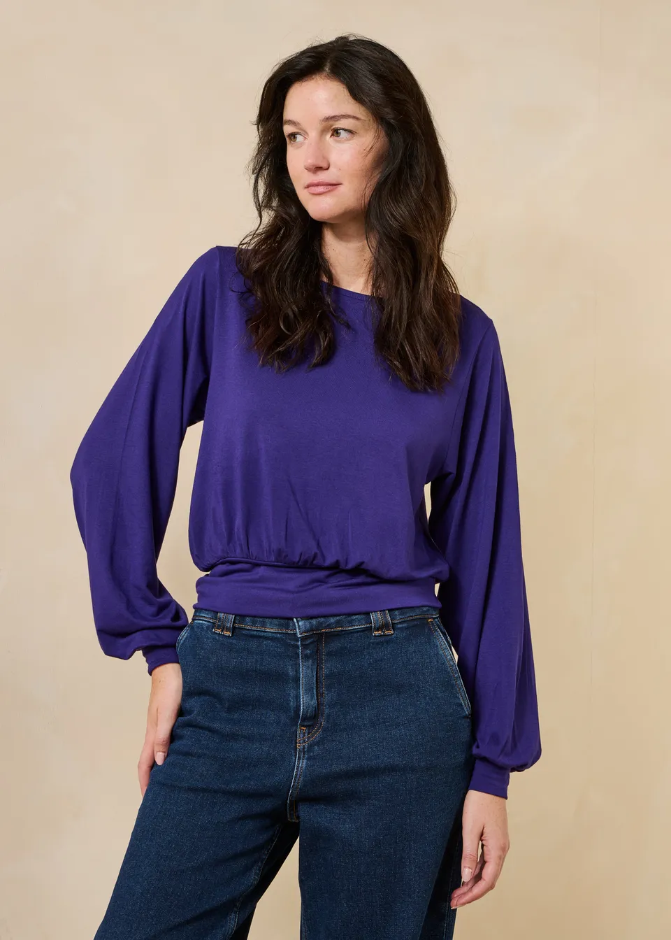 la-f-e-marabout-e-gordon-t-shirt-langarm-lila-xs-xl image 1