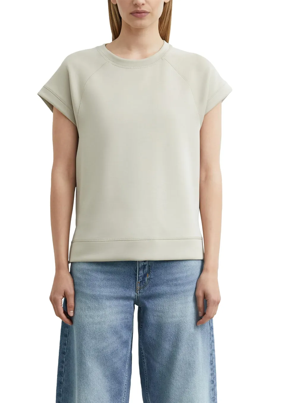 comma-sweatshirt-regular-fit-gr-44-rundhals-dunkelbraun image 1