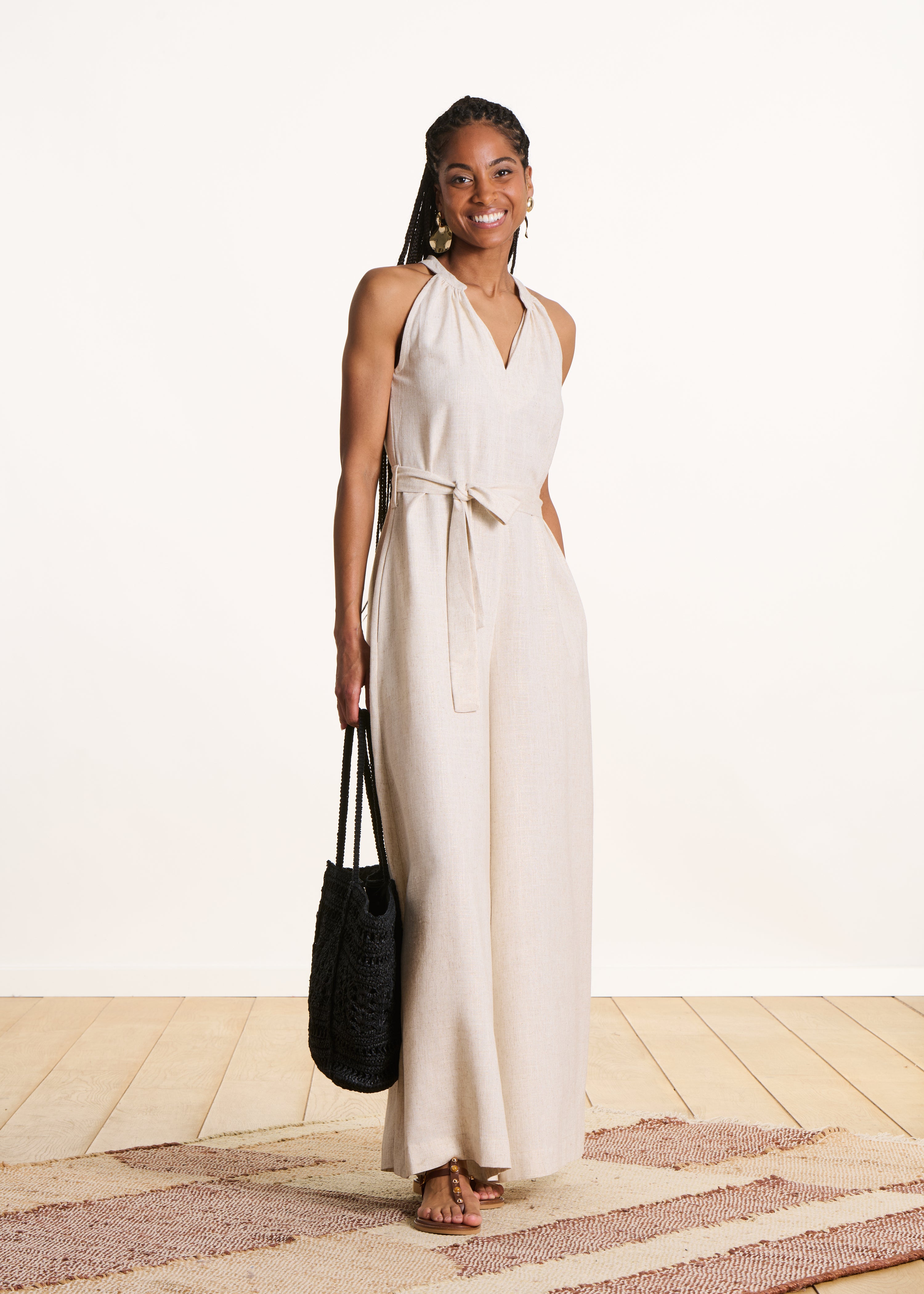 la-f-e-marabout-e-farafe-jumpsuit-beige-rmellos-gr-36 image 1