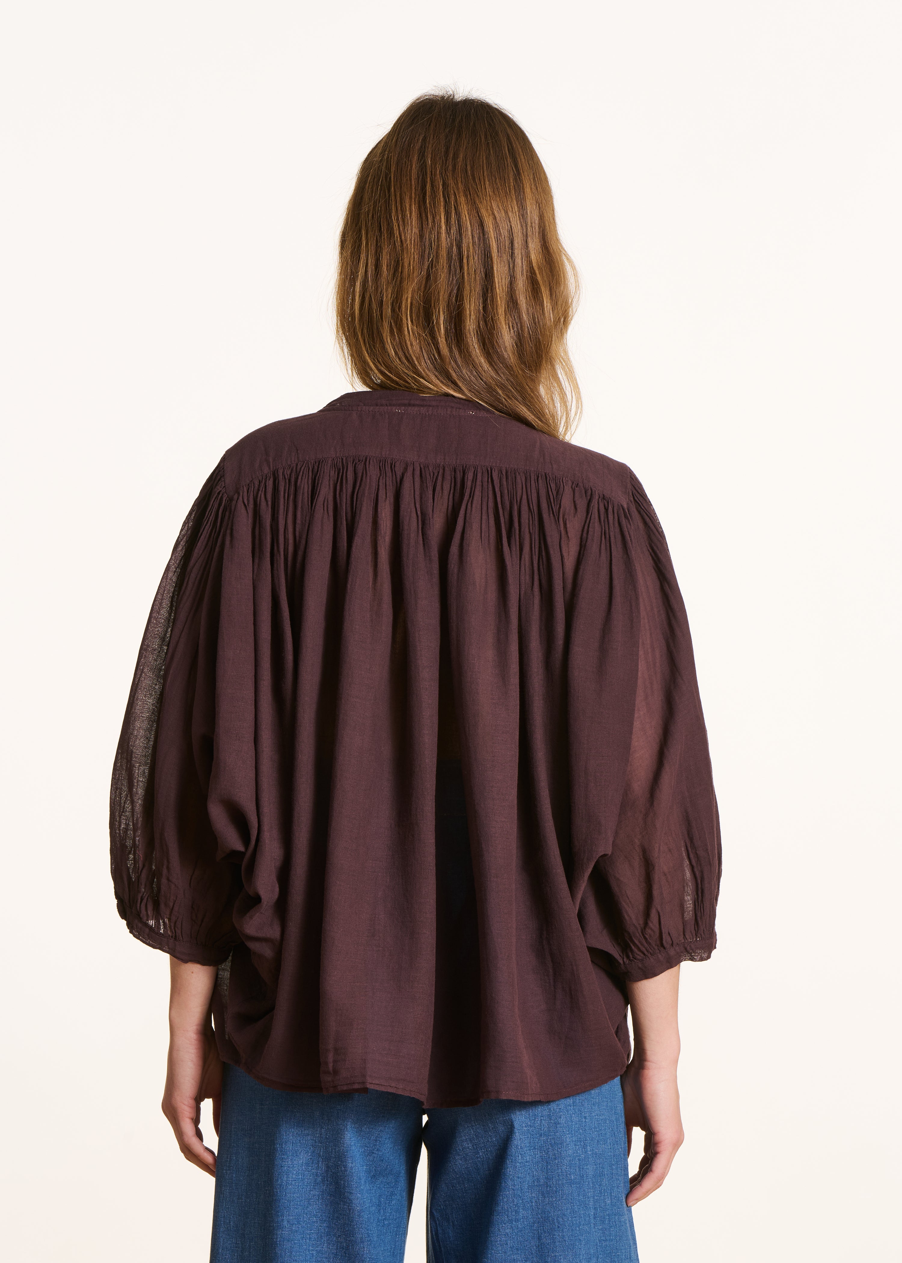 la-f-e-marabout-e-bluse-voile-baumwolle-braun-damen image 3
