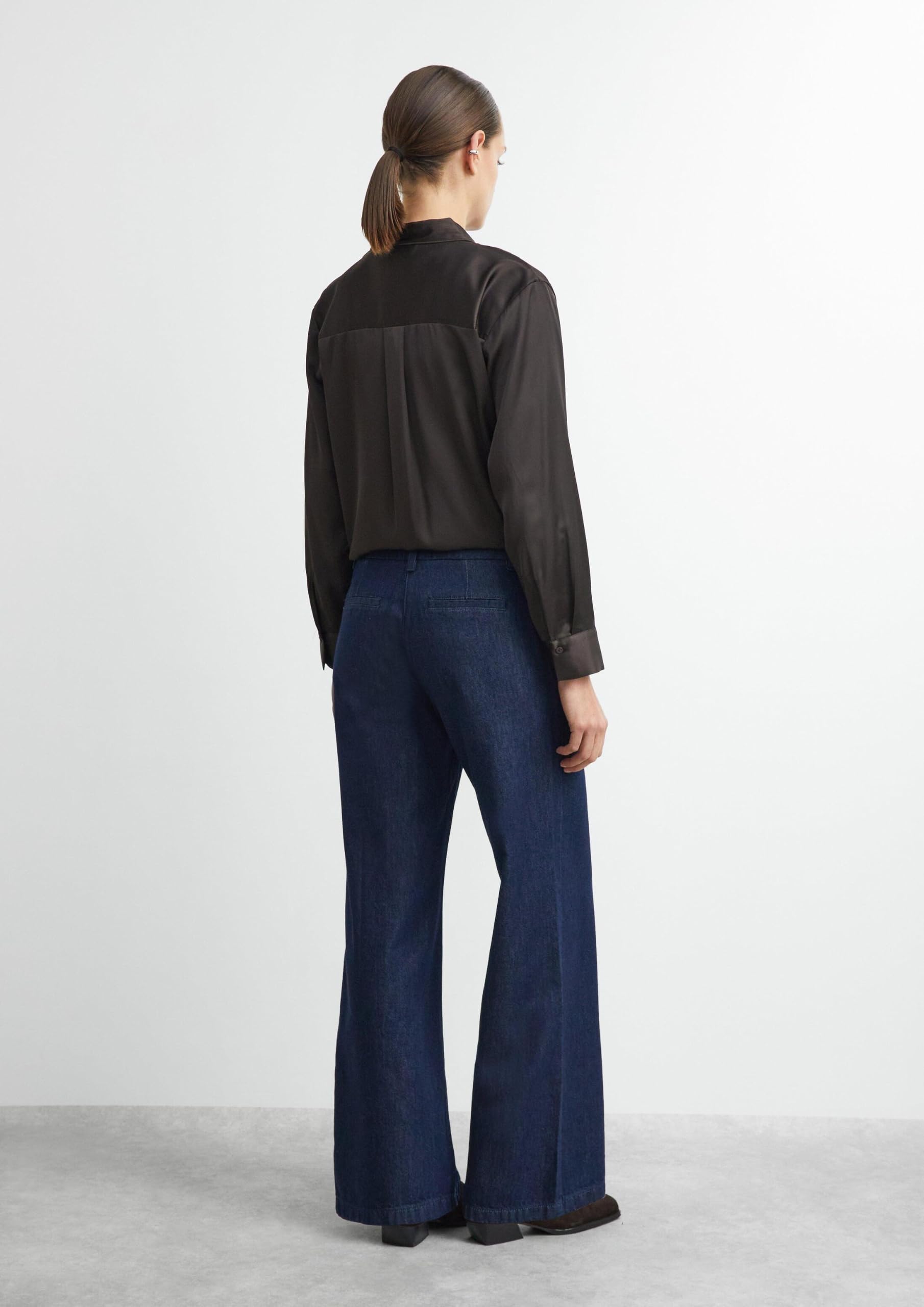 comma-jeans-wide-leg-mid-rise-denim-jeans-gr-e-44 image 6