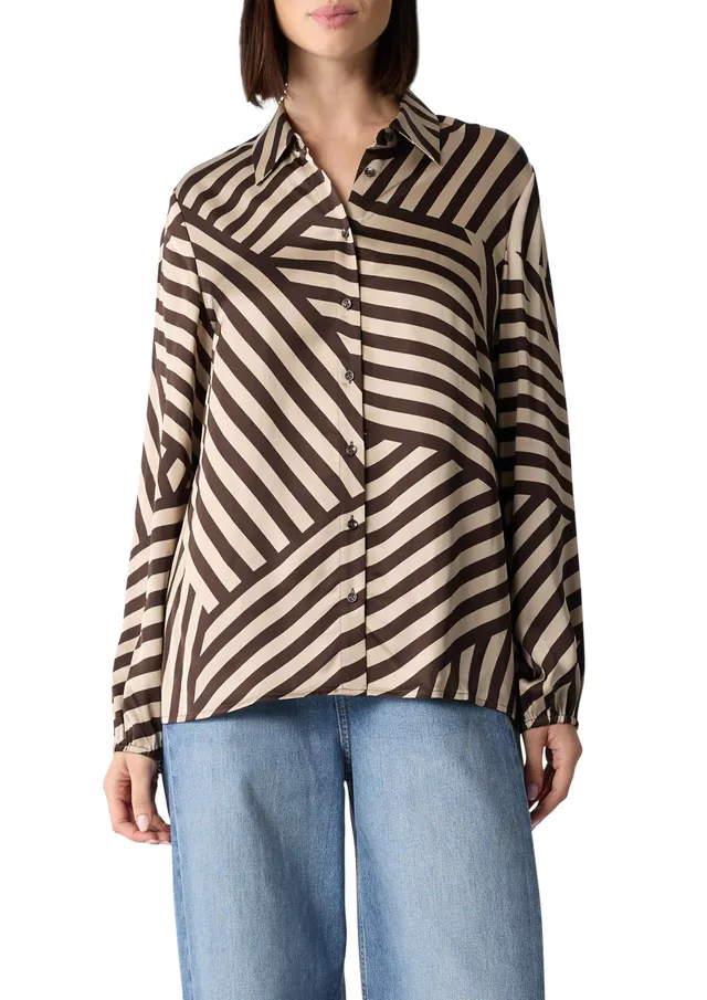 comma-2170986-bluse-damen-satin-print-gr-e-46 image 1