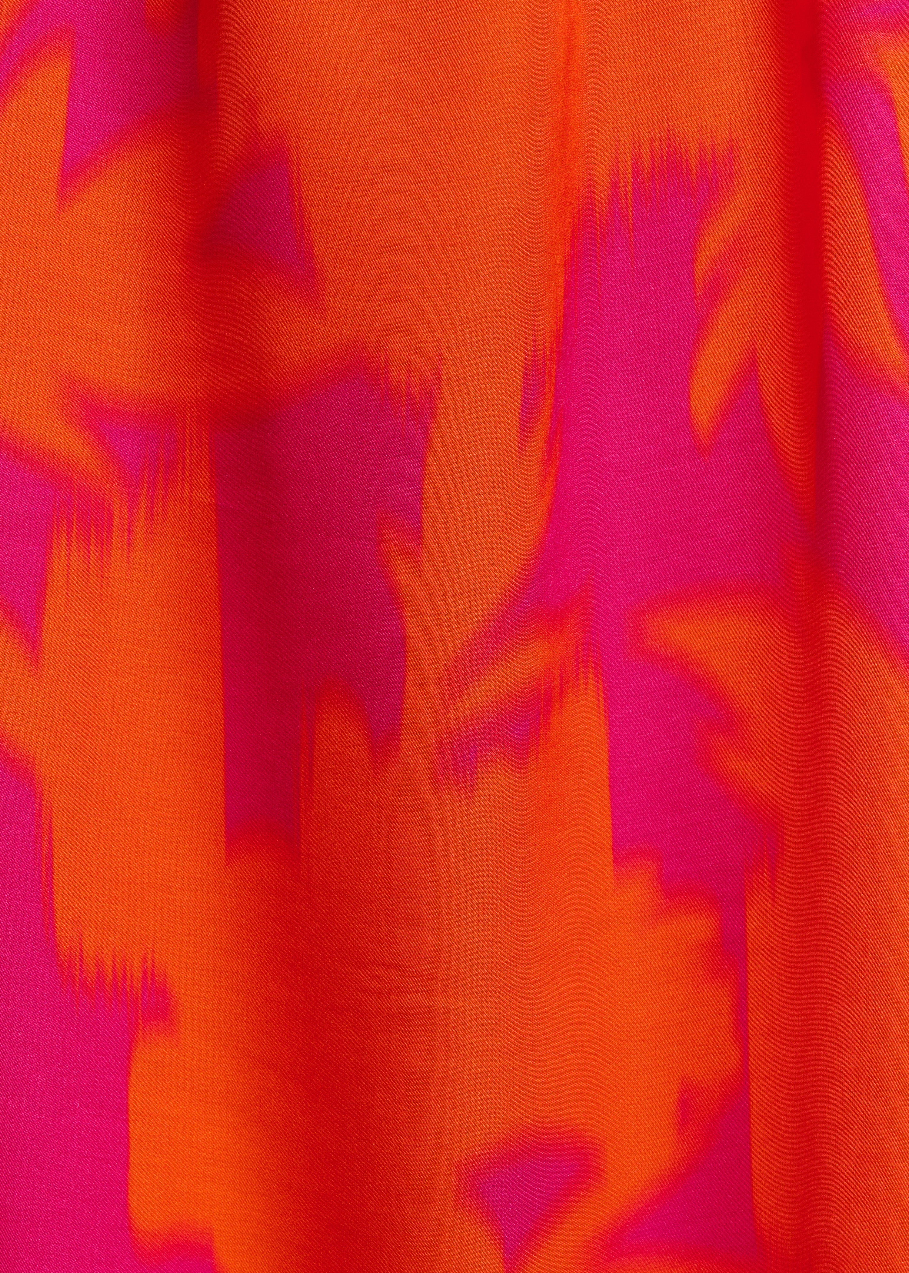 la-f-e-marabout-e-darling-maxikleid-satin-kleid-rose-orange-floral image 4
