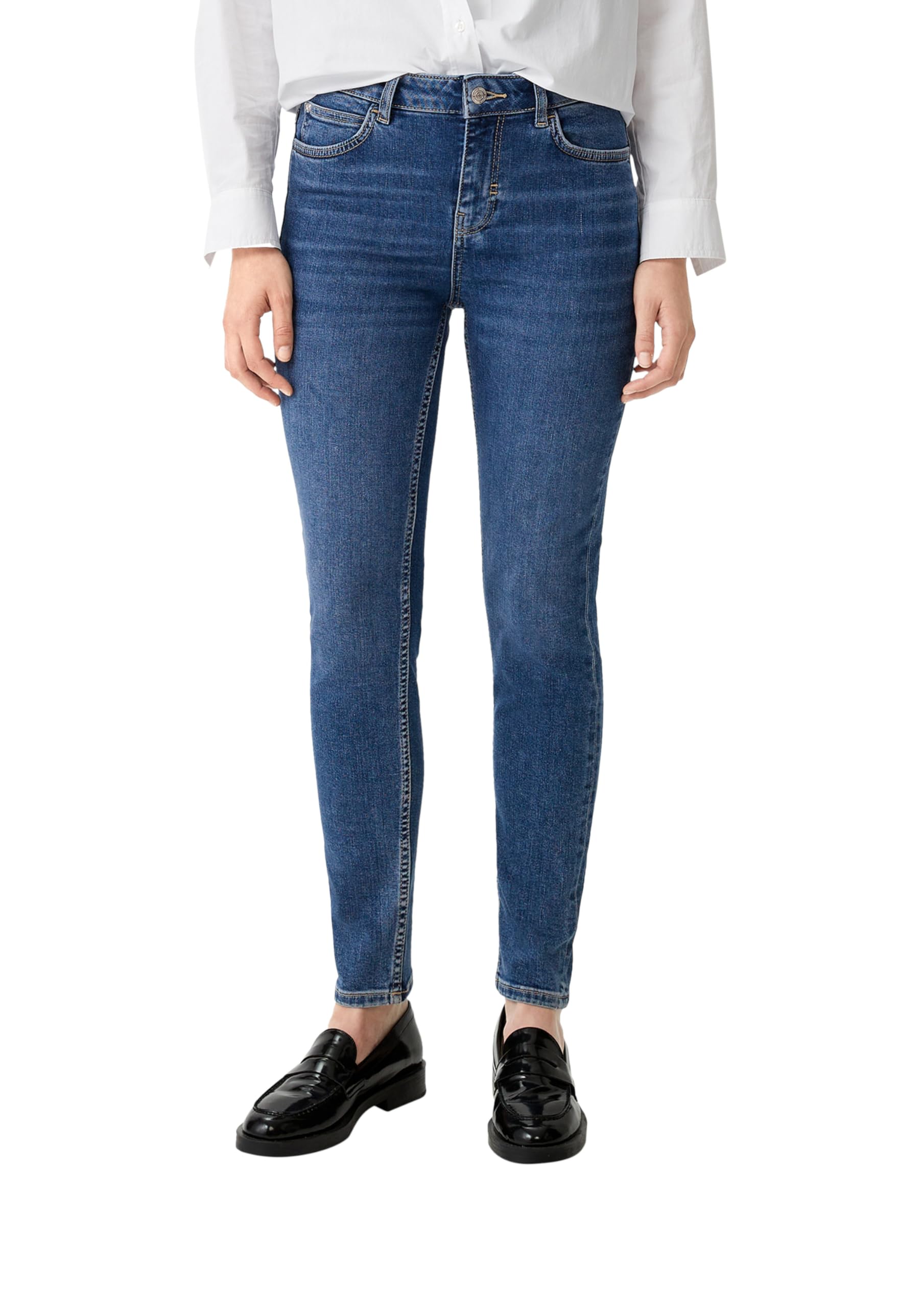 comma-jeans-2134874-skinny-jeans-damen-mid-rise-waschung image 1