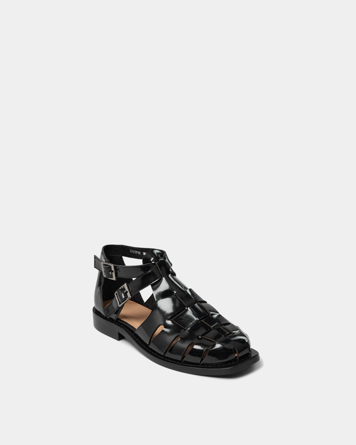 sofie-schnoor-mollysw-sandale-leder-schwarz-lack image 2