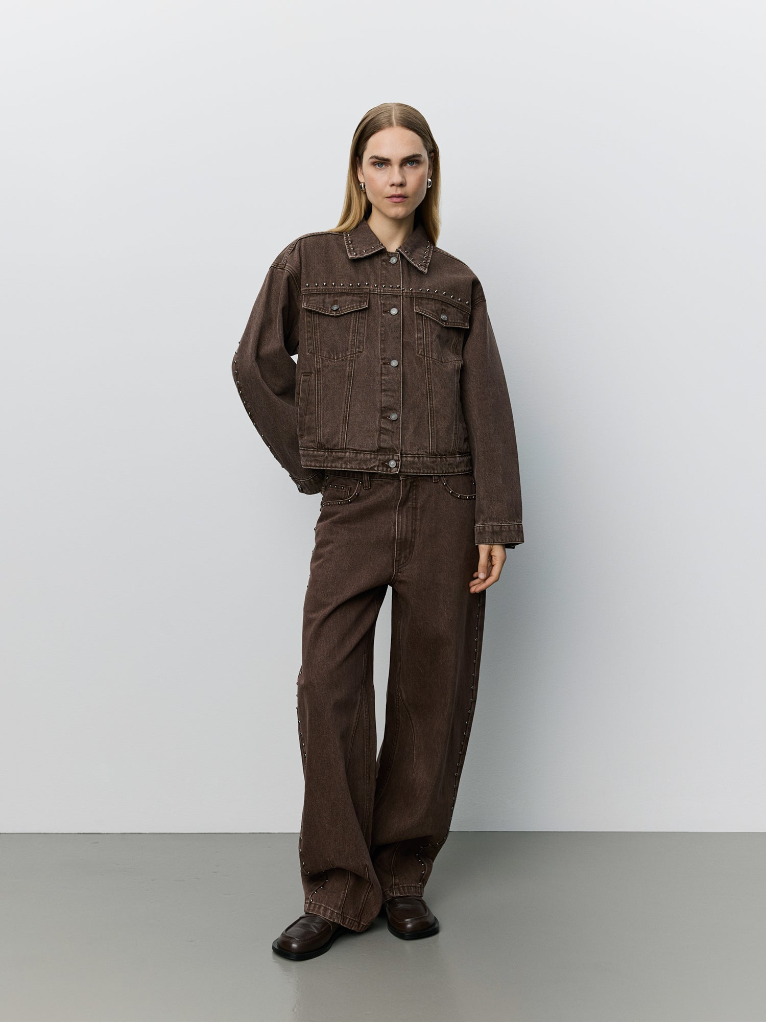 sofie-schnoor-women-audrisw-denim-jacke-middle-brown image 2