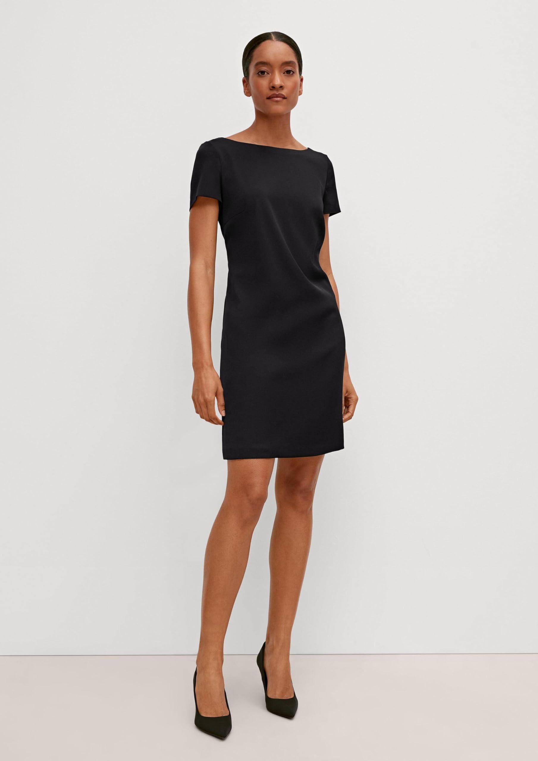 comma-kleid-damen-gr-40-kurz-u-boot-ausschnitt-business image 6
