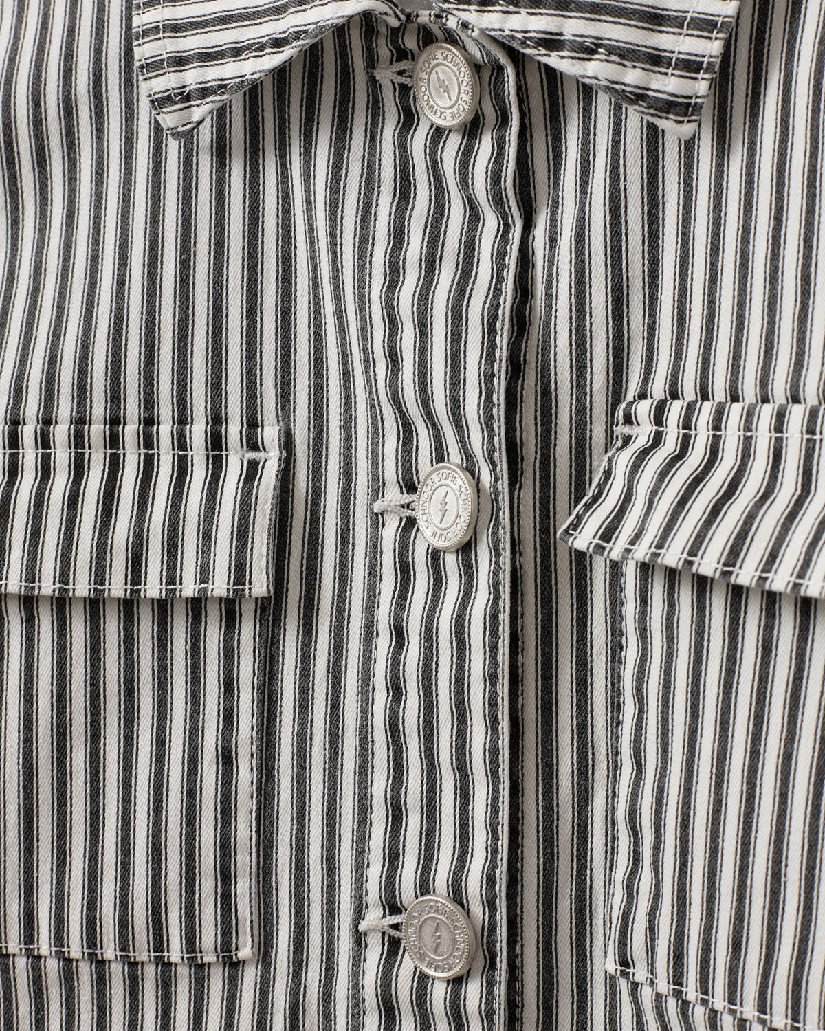 sofie-schnoor-young-lynnsy-jacke-black-striped-streifen image 4